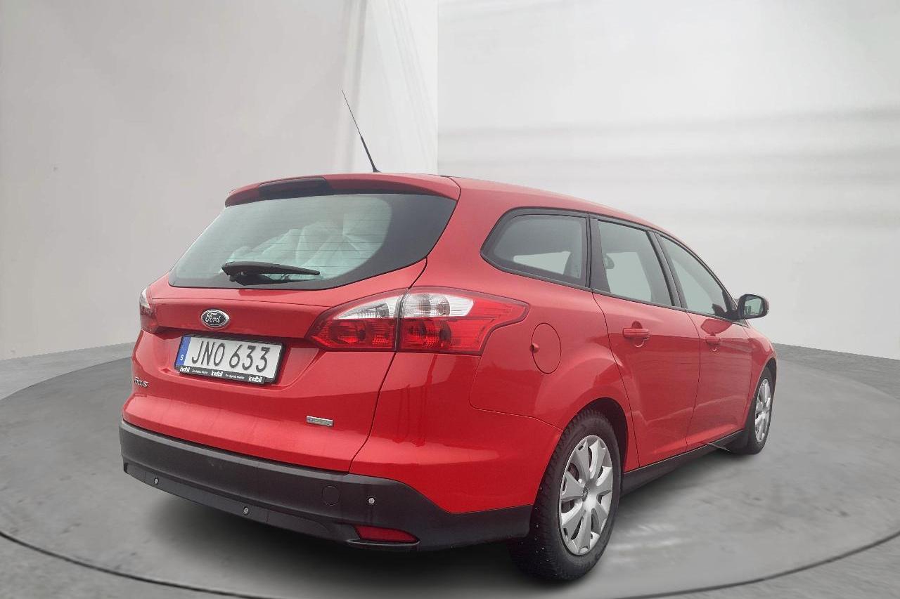 Ford Focus 1.0 EcoBoost Kombi (100hk) - 164 450 km - Manual - red - 2014