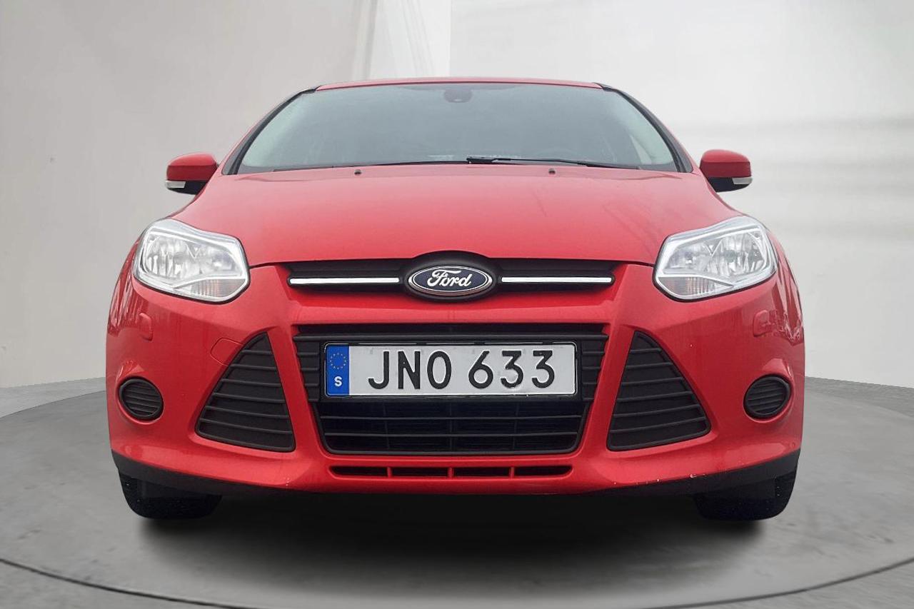 Ford Focus 1.0 EcoBoost Kombi (100hk) - 164 450 km - Manual - red - 2014