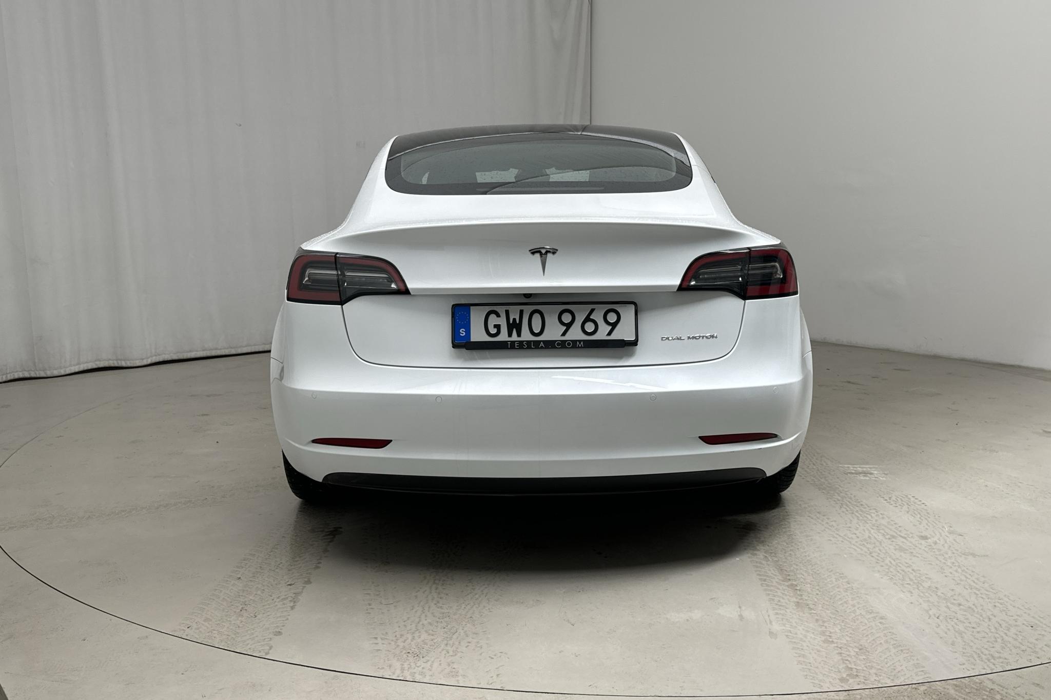 Tesla Model 3 Long Range Dual Motor AWD - 54 620 km - Automaattinen - valkoinen - 2022