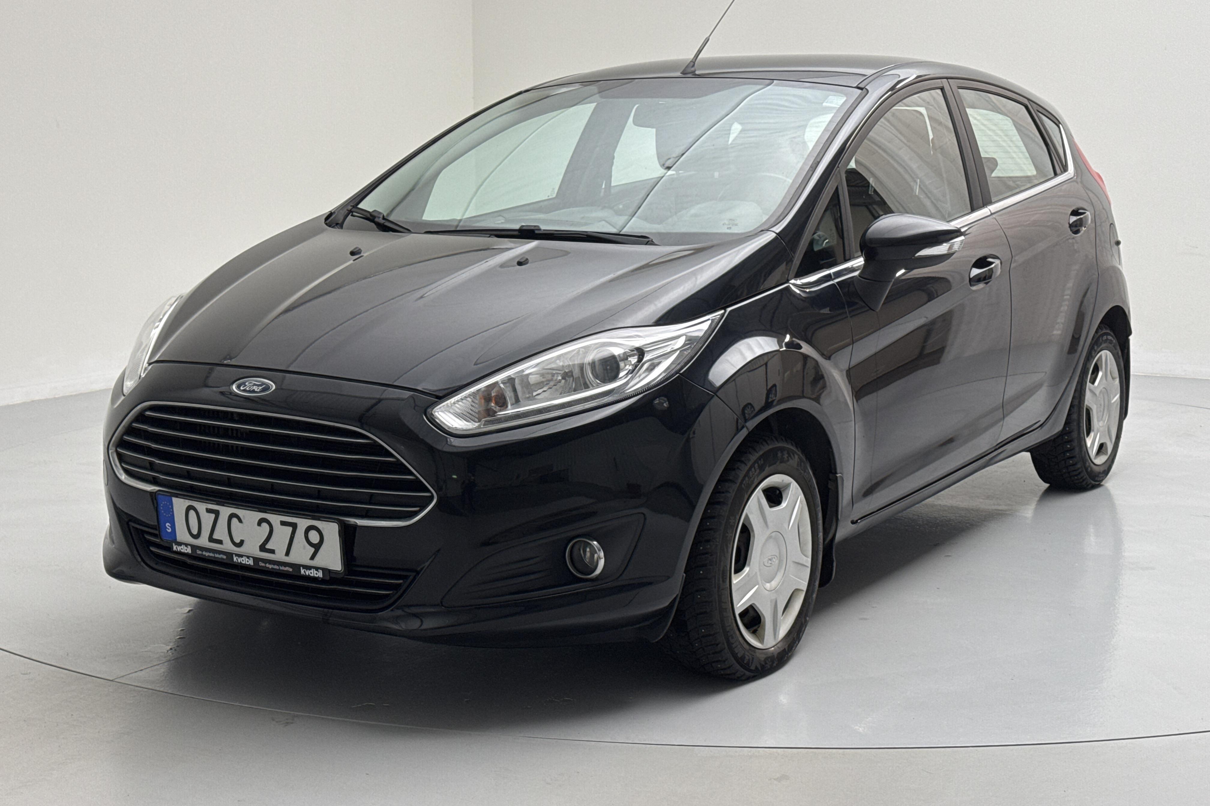 Ford Fiesta 1.0T EcoBoost 5dr (100hk) - 112 000 km - Manuaalinen - musta - 2016