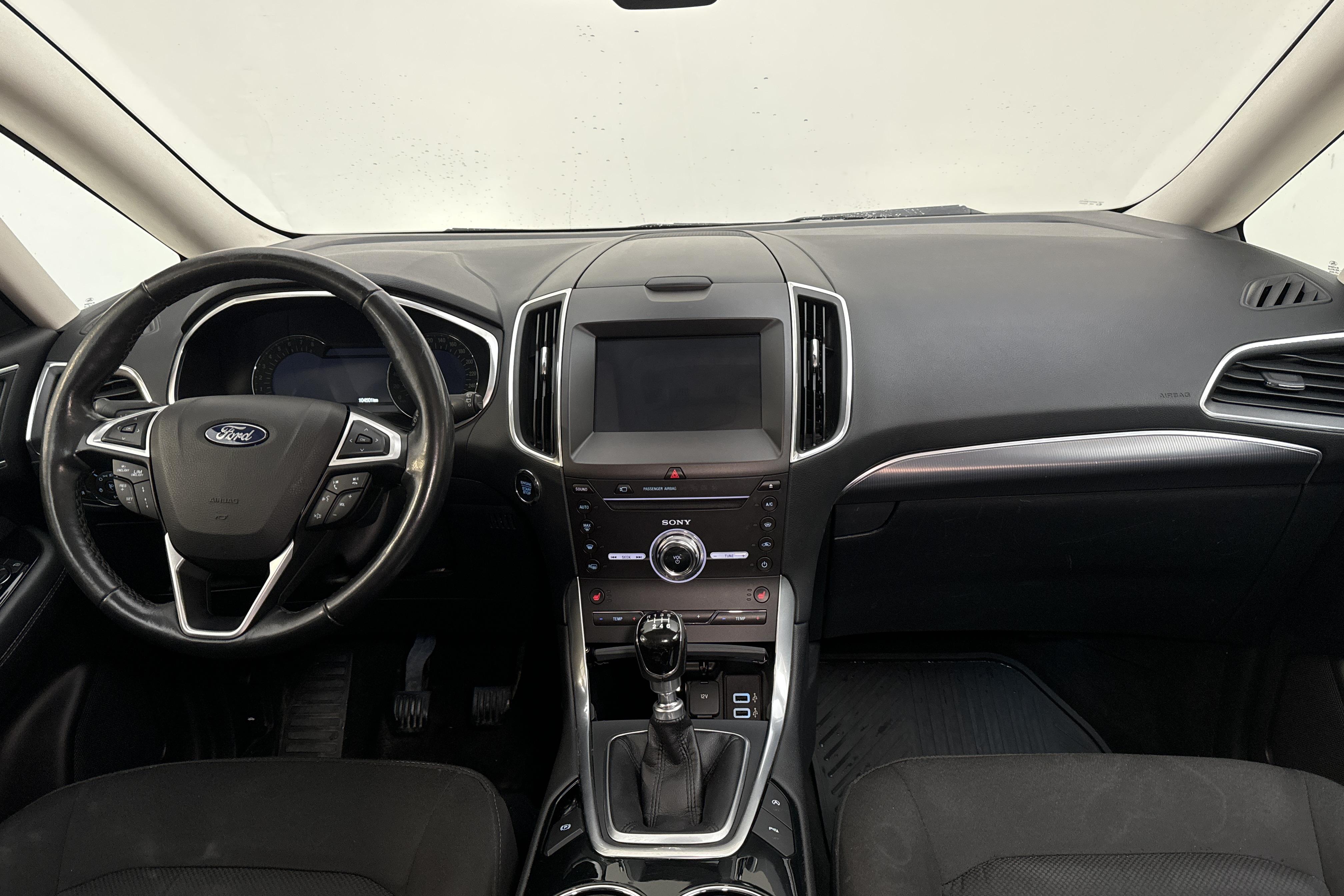 Ford Galaxy 1.5T EcoBoost (160hk) - 104 500 km - Manualna - szary - 2018