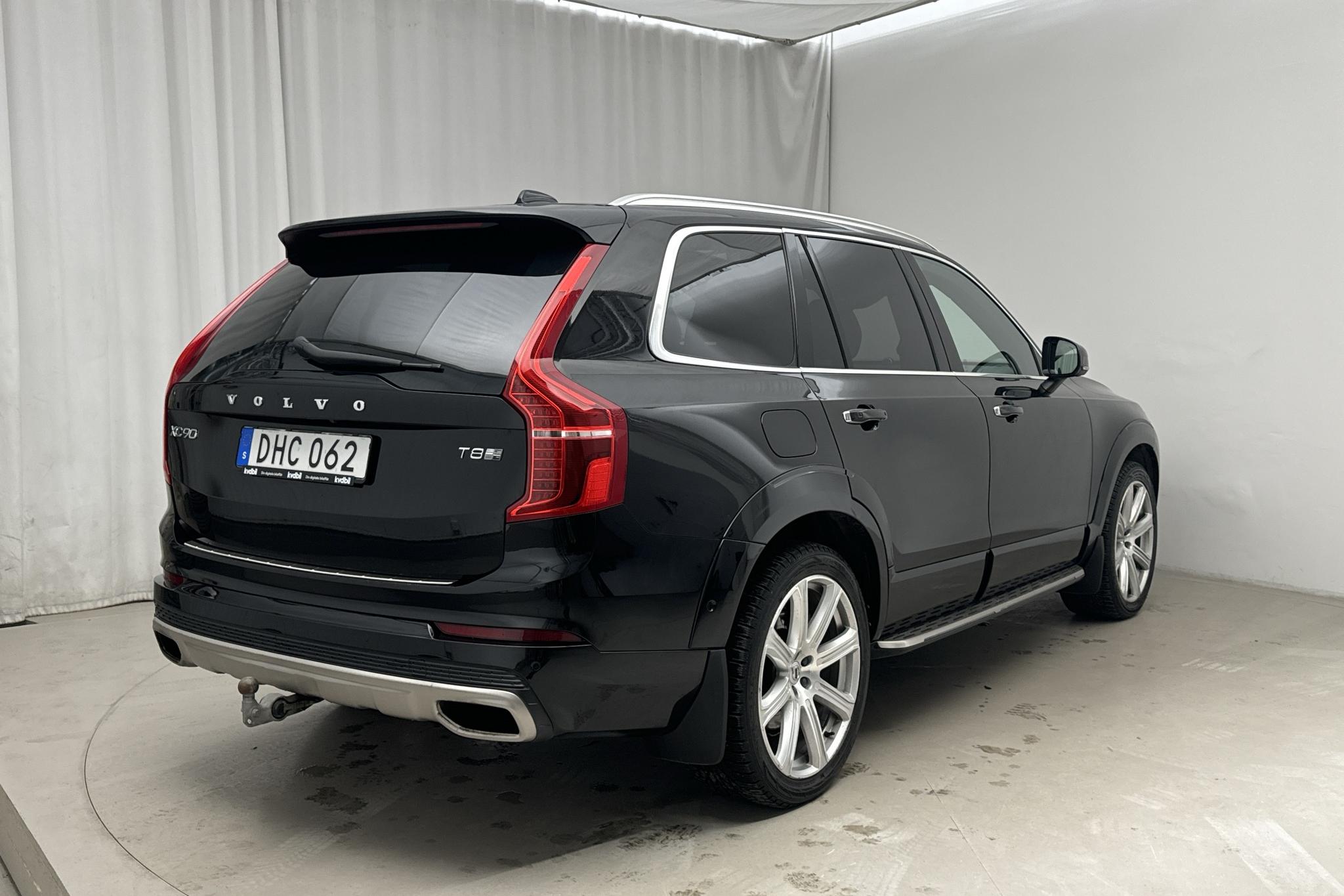 Volvo XC90 T8 AWD Twin Engine (400hk) - 88 100 km - Automatic - black - 2018