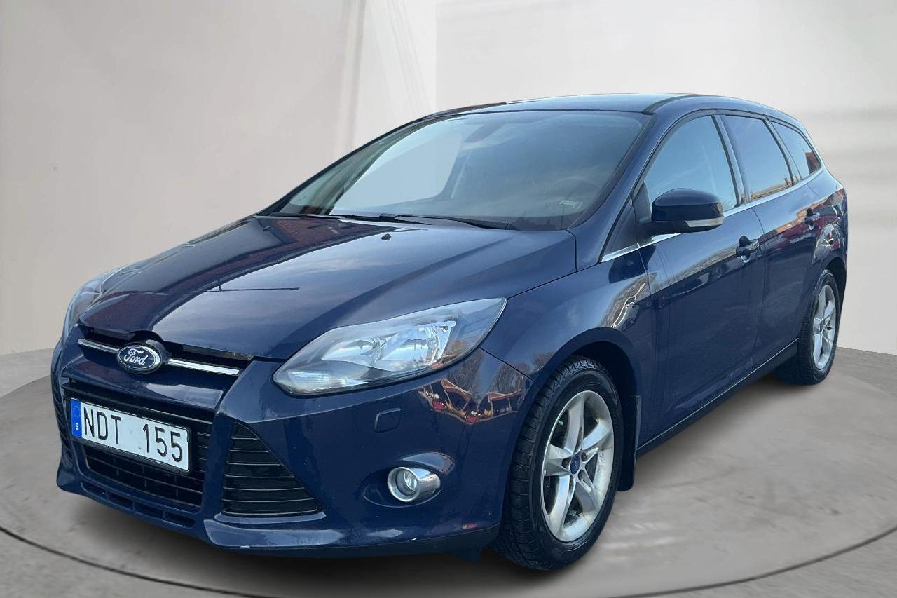 Ford Focus 1.0 EcoBoost Kombi (100hk) - 188 880 km - Manuaalinen - sininen - 2013