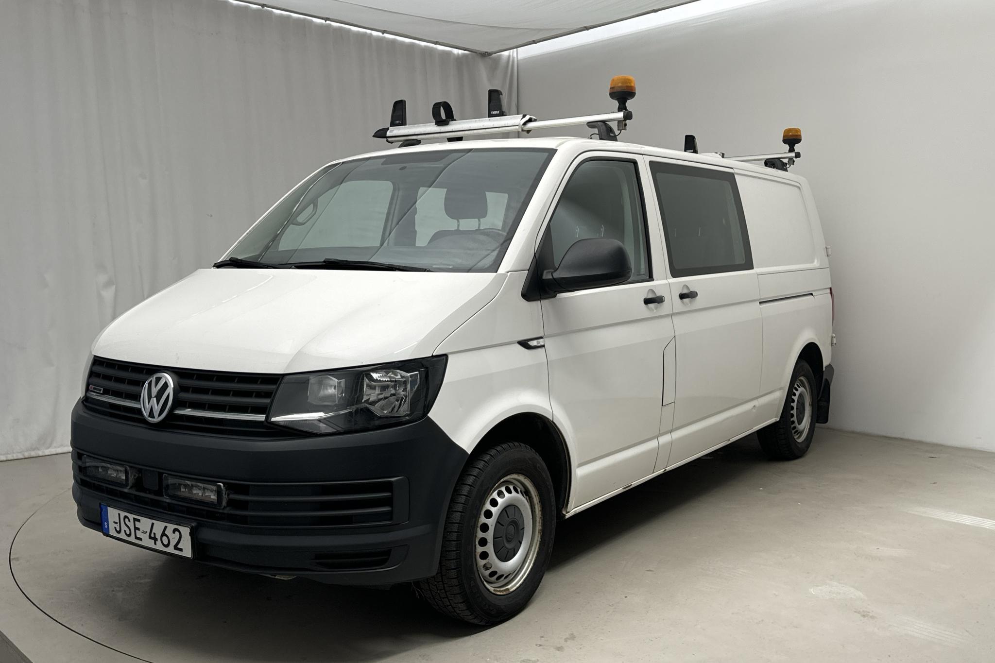 VW Transporter T6 2.0 TDI BMT Skåp 4MOTION (150hk) - 19 214 mil - Manuell - vit - 2017