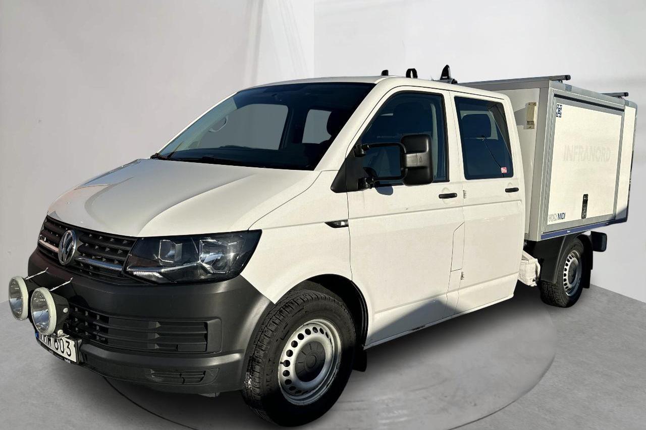 VW Transporter T6 2.0 TDI BMT 4MOTION (150hk) - 150 950 km - Manuaalinen - valkoinen - 2018