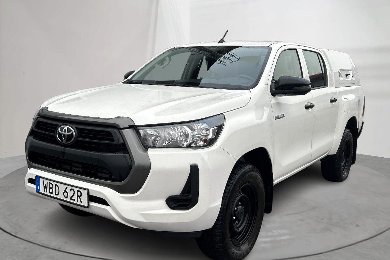 Toyota Hilux 2.4 D 4WD (150hk) - 1 508 mil - Manuell - vit - 2024