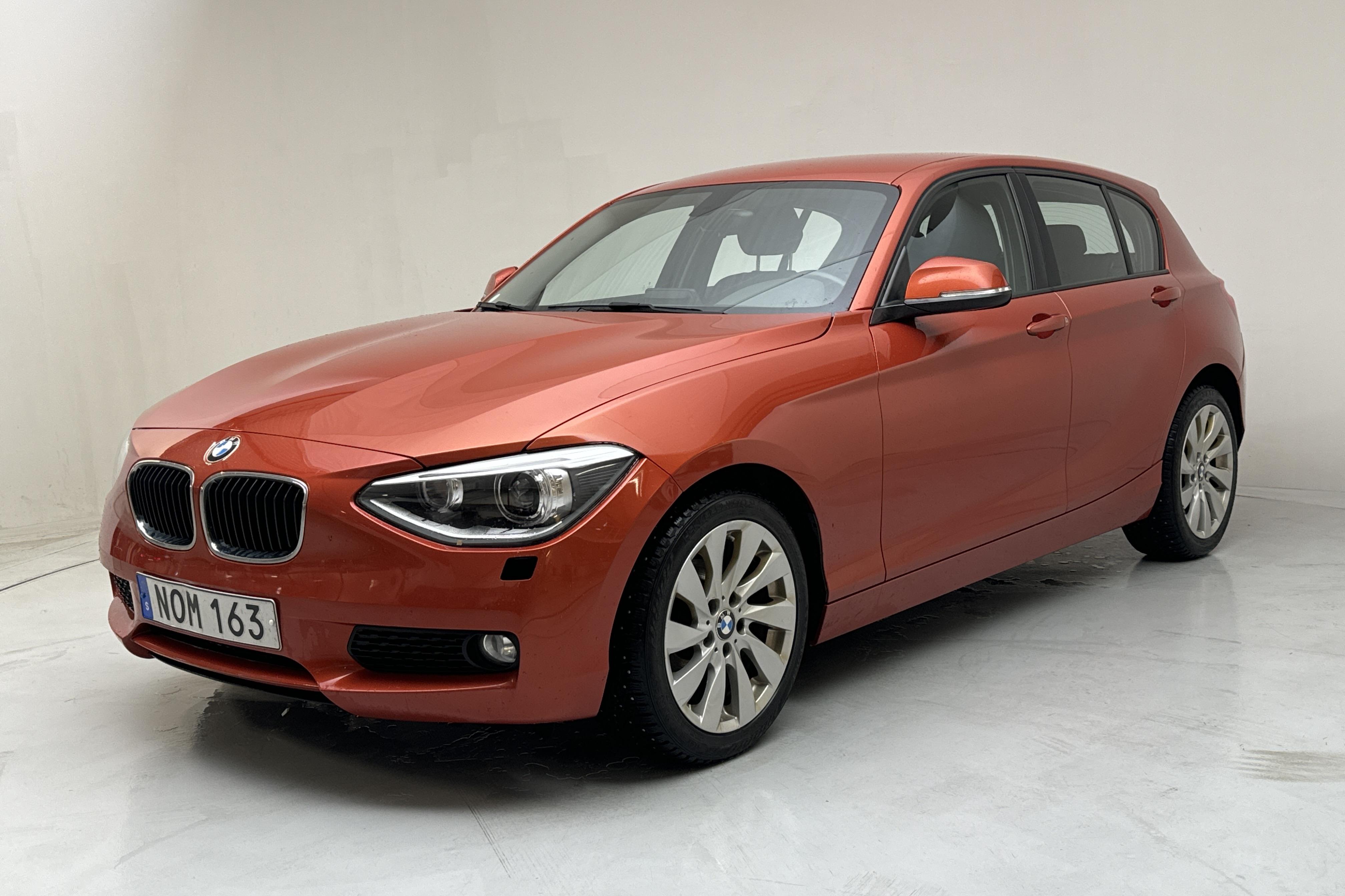 BMW 116i 5dr, F20 (136hk) - 100 330 km - Manual - orange - 2014