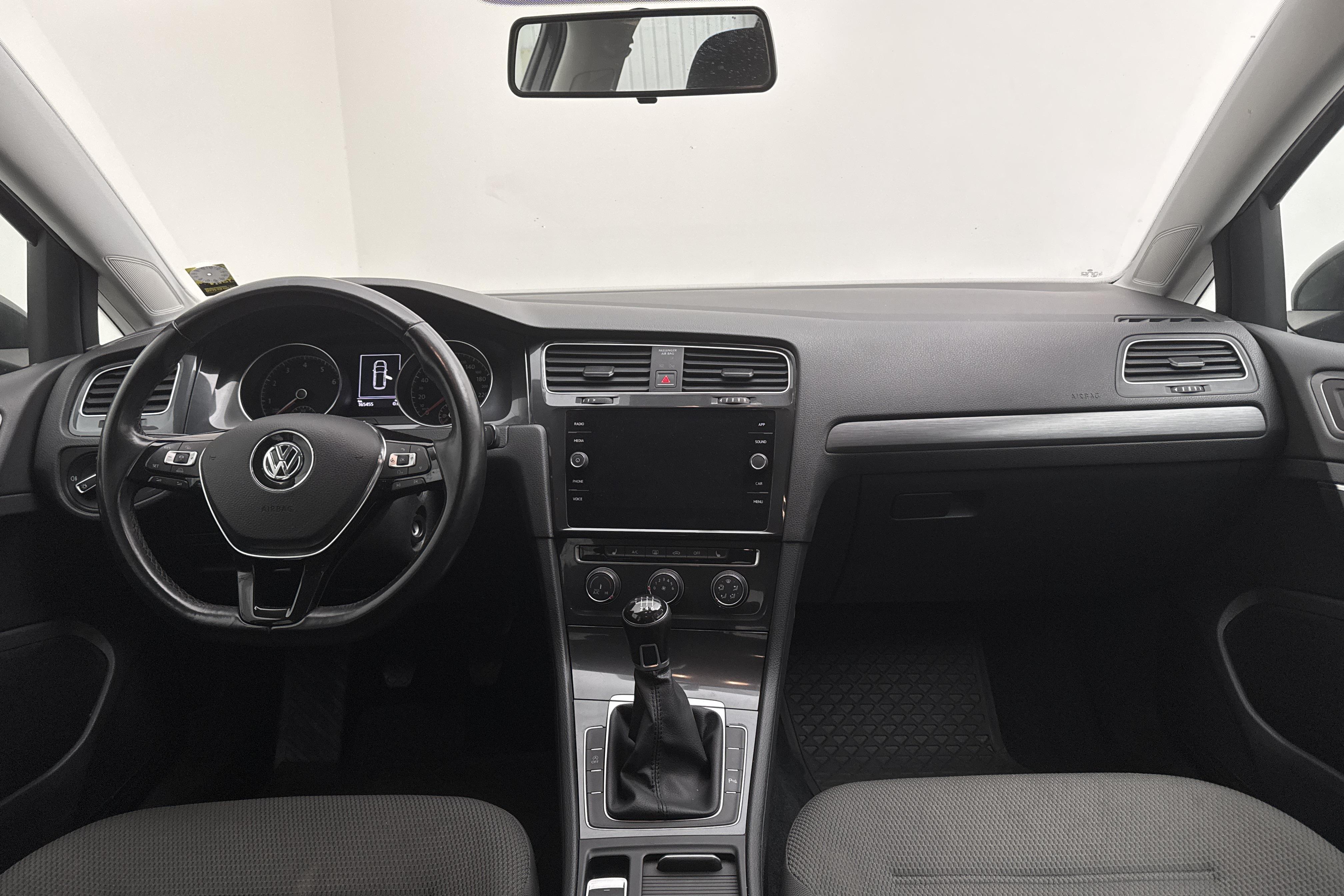 VW Golf VII 1.4 TGI BlueMotion Sportscombi (110hk) - 165 460 km - Manual - Dark Grey - 2018