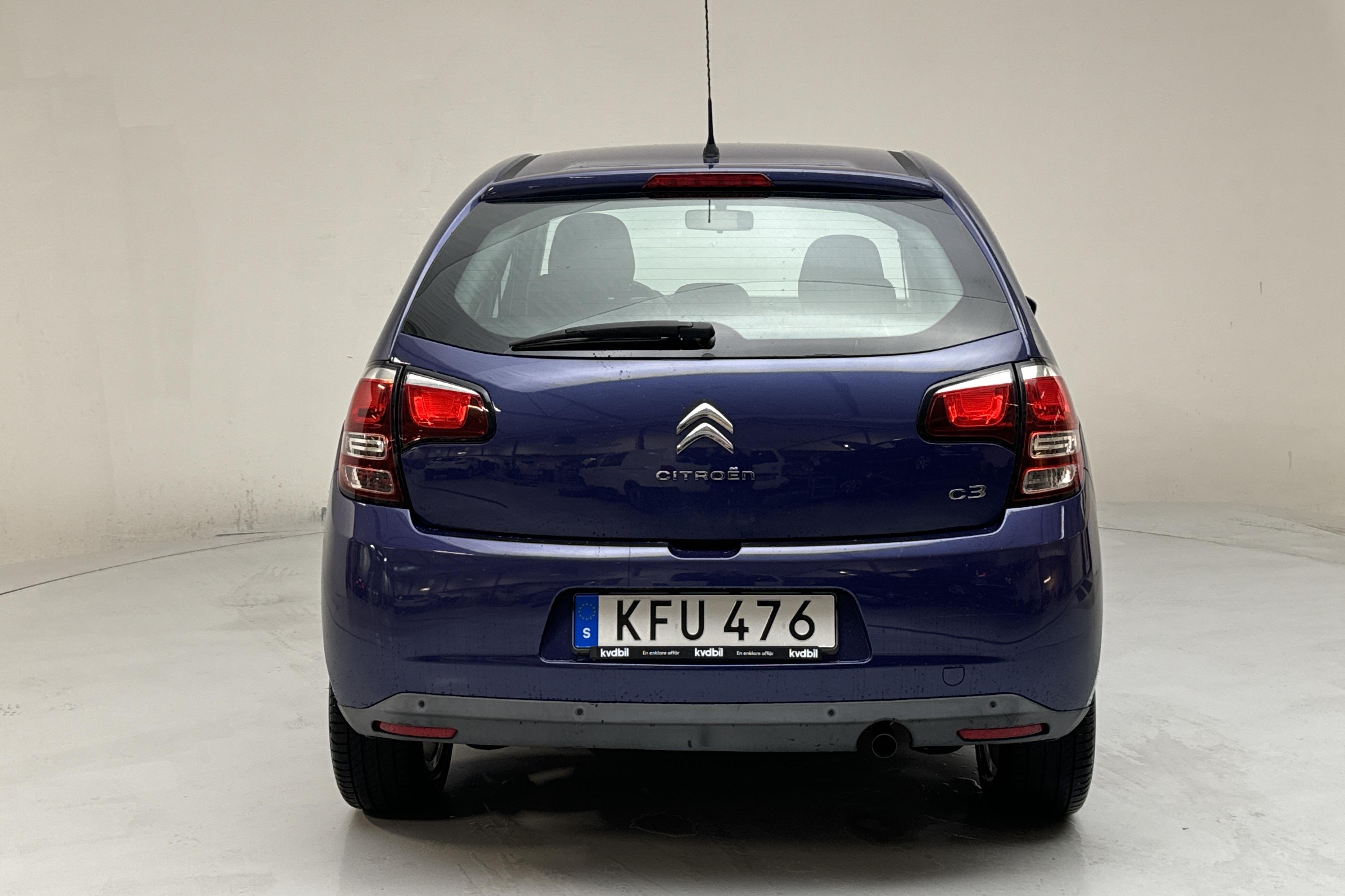 Citroen C3 1.2 VTi (82hk) - 38 880 km - Manual - blue - 2016