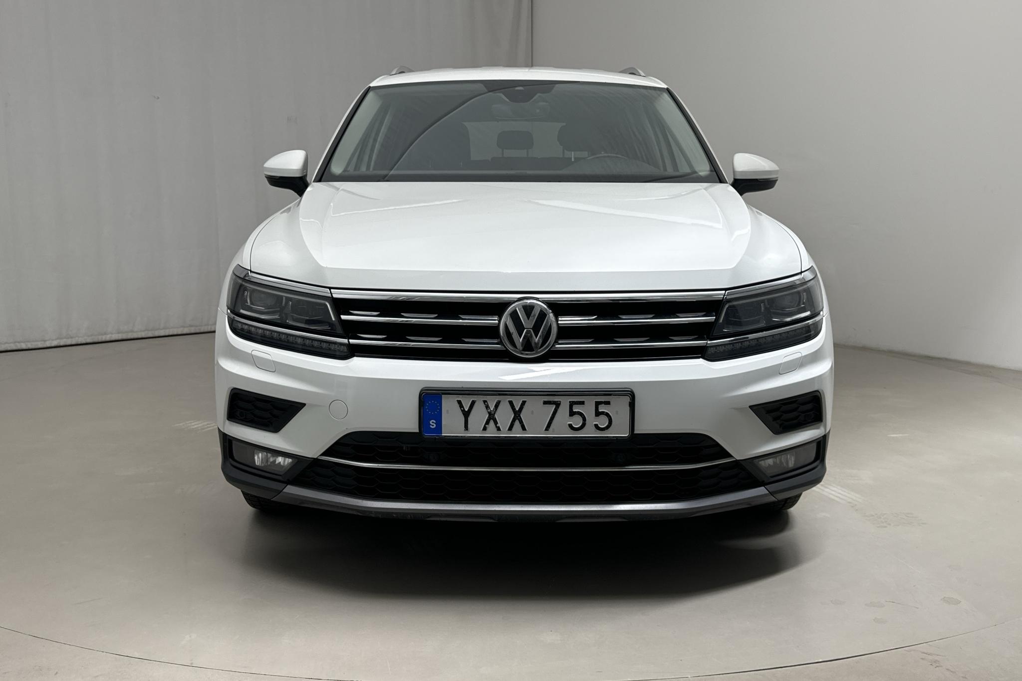 VW Tiguan Allspace 2.0 TDI 4MOTION (190hk) - 24 218 mil - Automat - vit - 2018