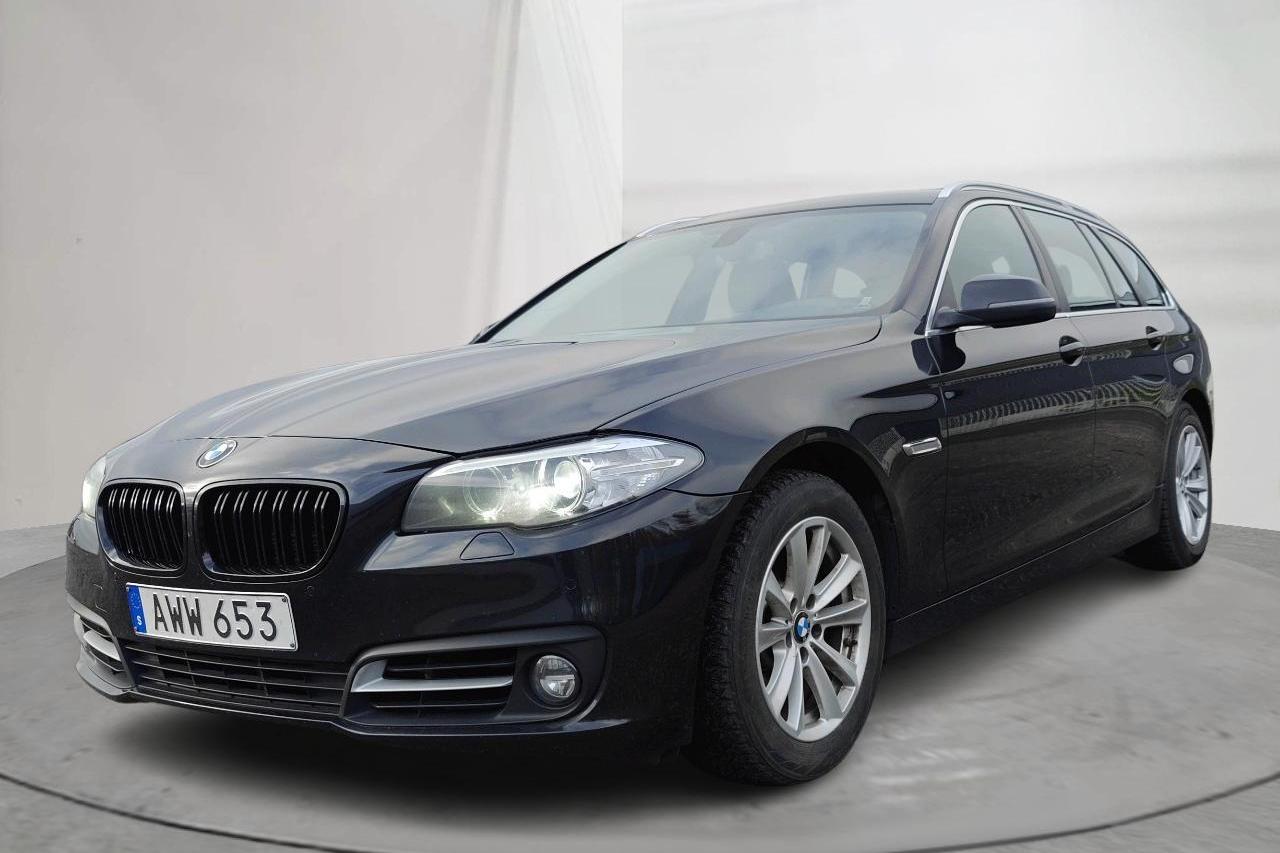 BMW 520d xDrive Touring, F11 (190hk) - 21 542 mil - Automat - svart - 2015