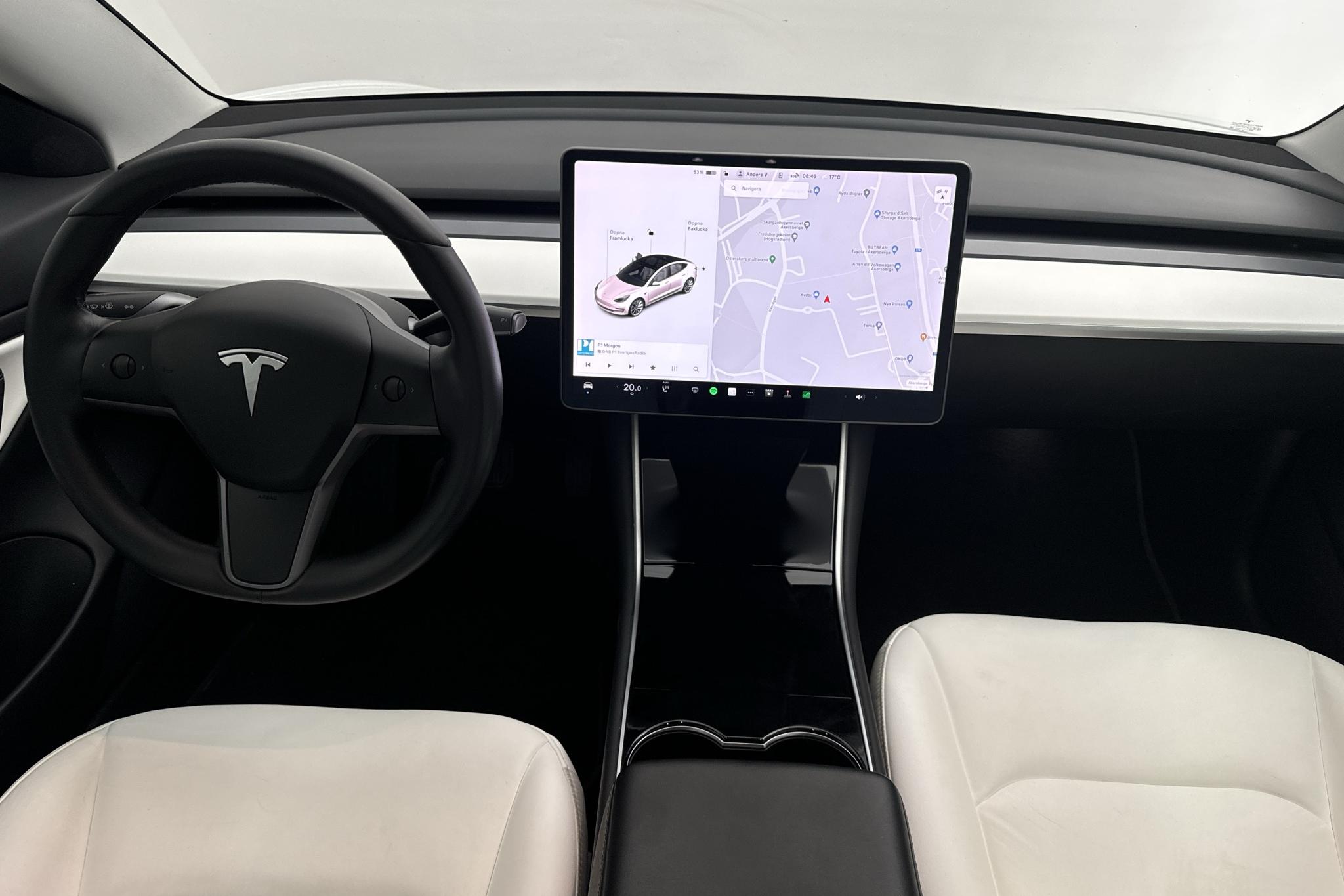 Tesla Model 3 Performance AWD - 15 286 mil - Automat - vit - 2019