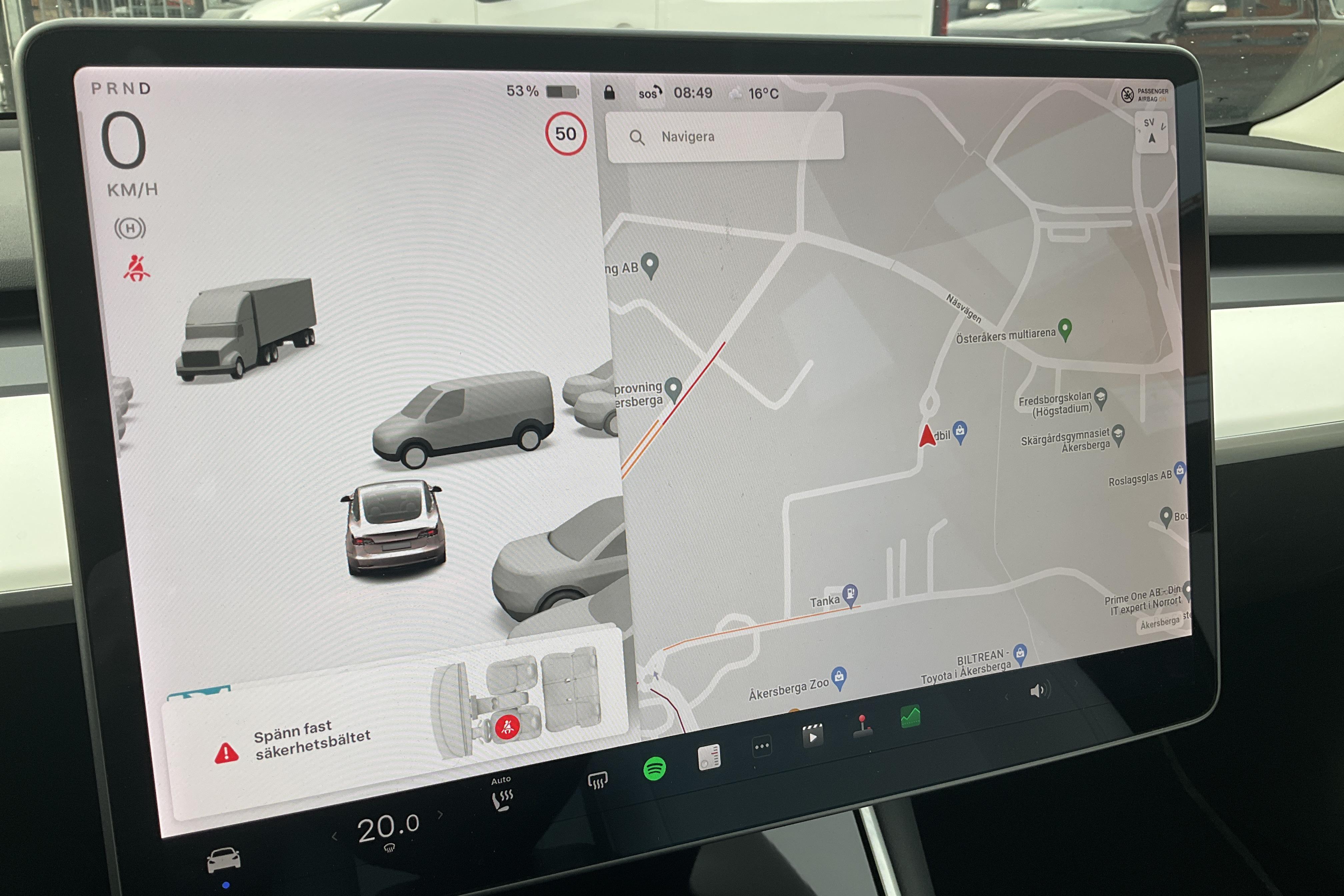 Tesla Model 3 Performance AWD - 15 286 mil - Automat - vit - 2019