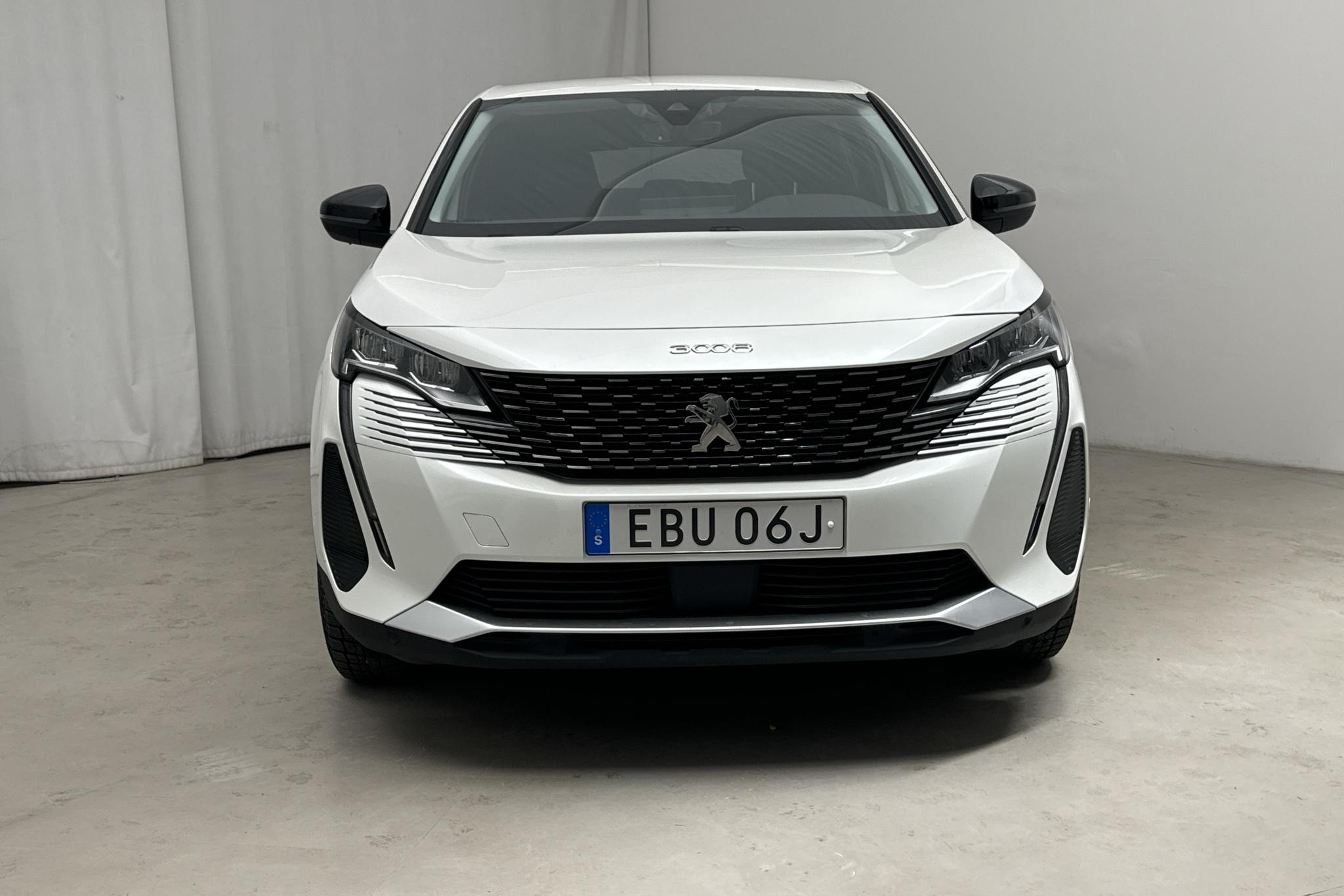 Peugeot 3008 1.6 Plug-in Hybrid 4 (300hk) - 76 240 km - Automatyczna - biały - 2022