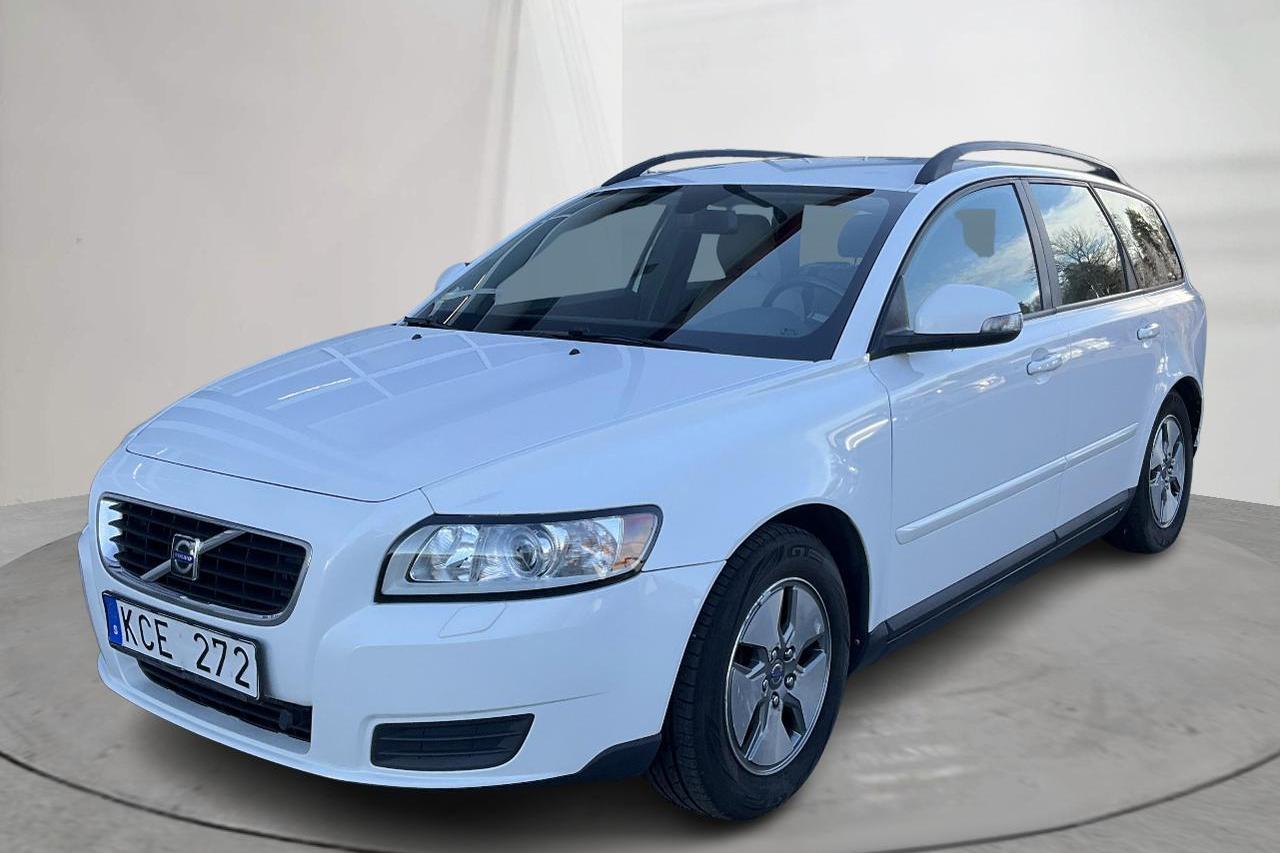 Volvo V50 1.6D DRIVe (109hk) - 198 920 km - Käsitsi - valge - 2010