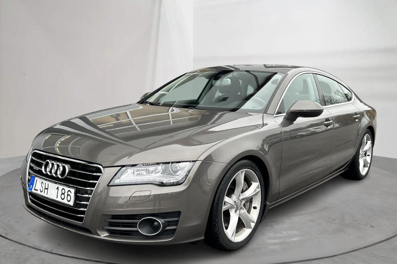 Audi A7 3.0 TFSI Sportback quattro (300hk) - 182 460 km - Automaattinen - harmaa - 2011