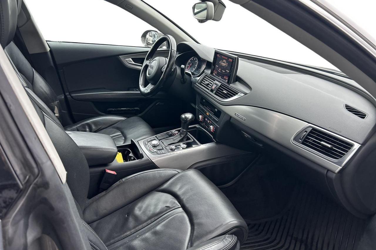 Audi A7 3.0 TFSI Sportback quattro (300hk) - 182 460 km - Automatyczna - szary - 2011