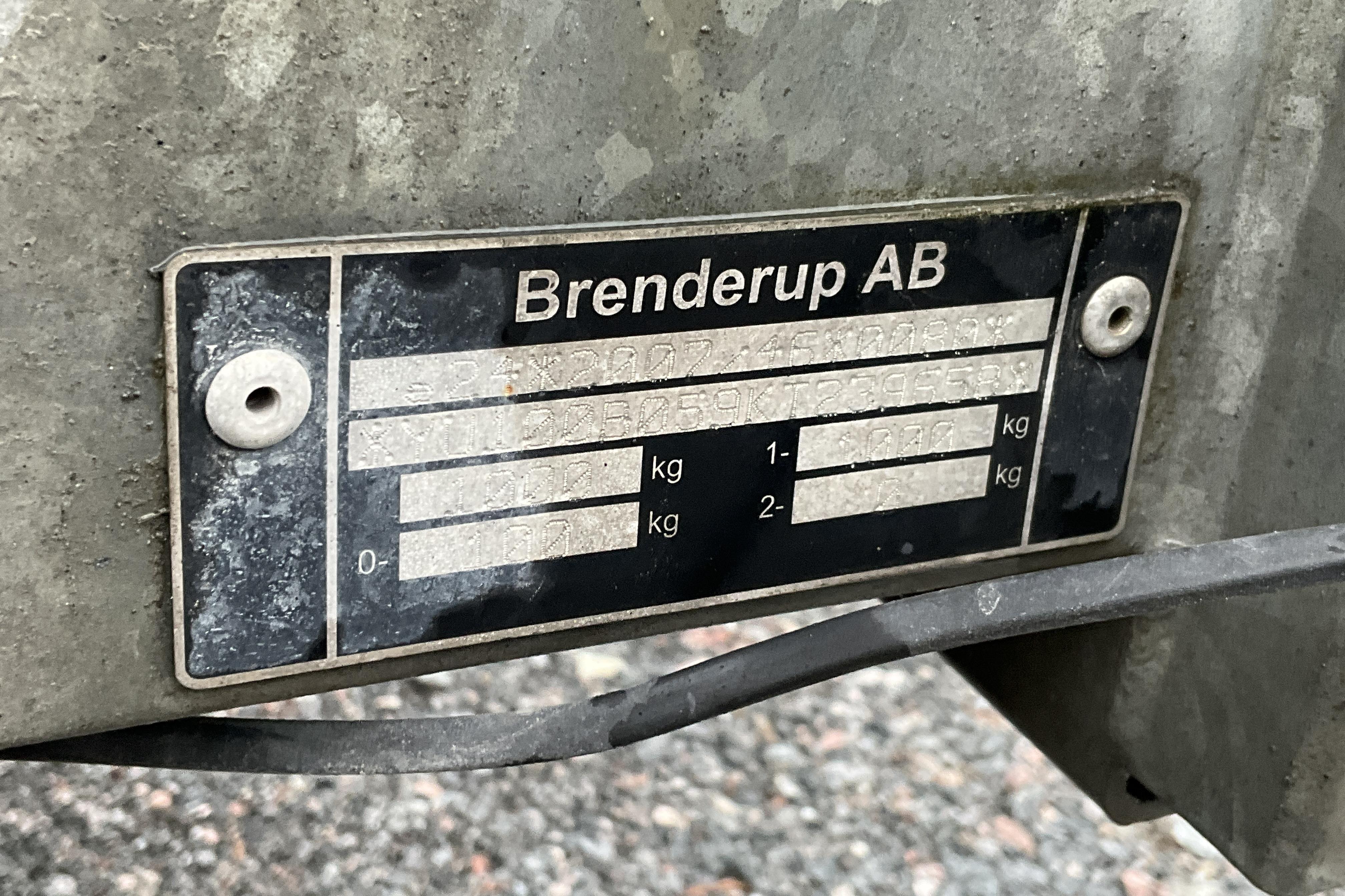 BRENDERUP Släpvagn med kåpa - 0 km - 2019