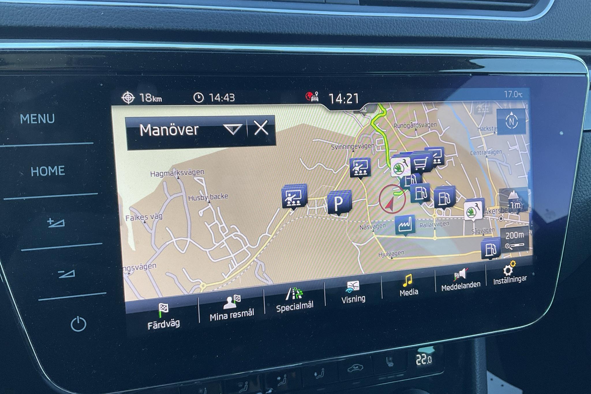 Skoda Superb 2.0 TDI 4x4 Kombi (190hk) - 77 960 km - Automatyczna - srebro - 2019