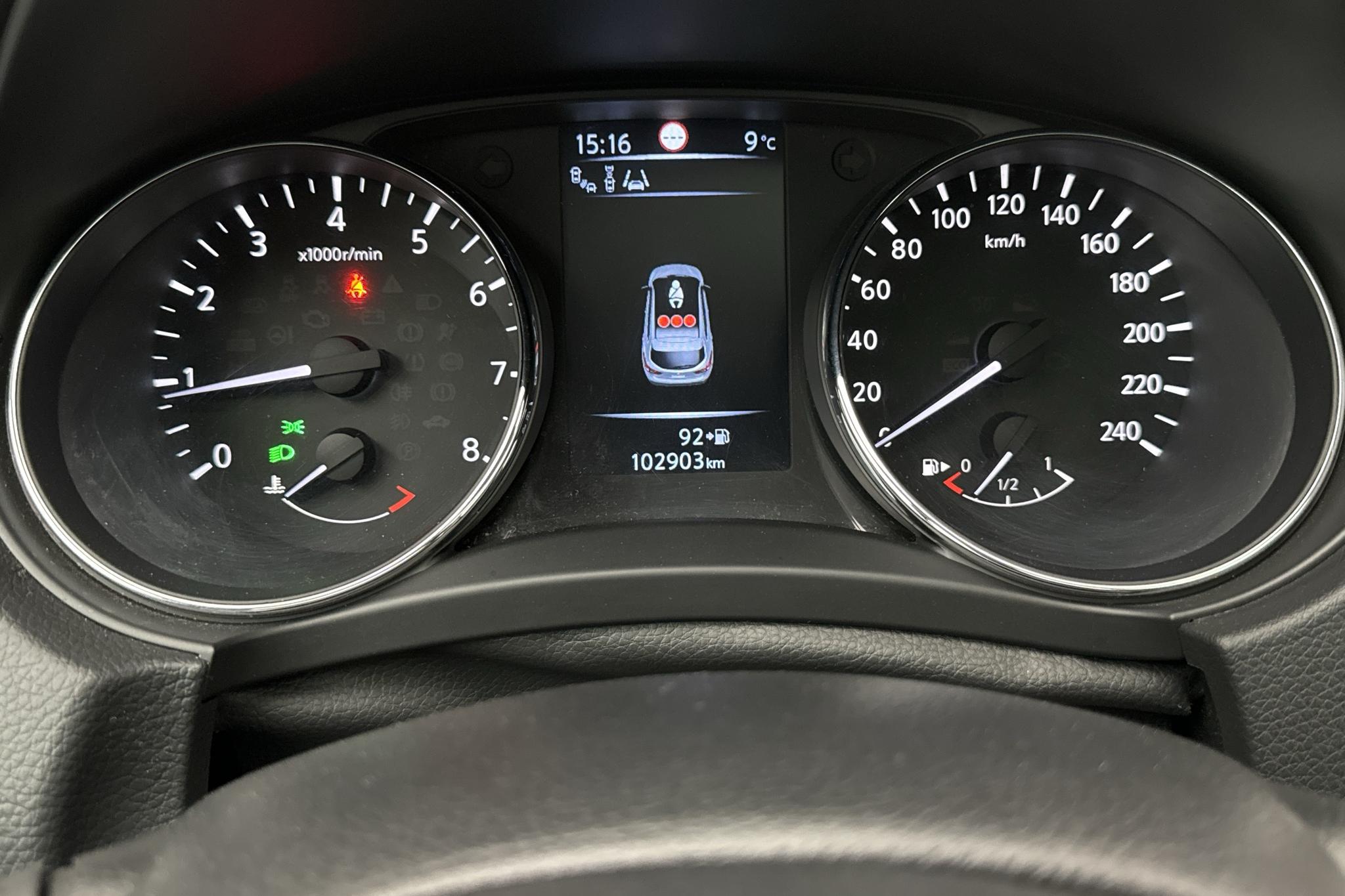 Nissan Qashqai 1.2 (115hk) - 102 910 km - Käsitsi - hall - 2017