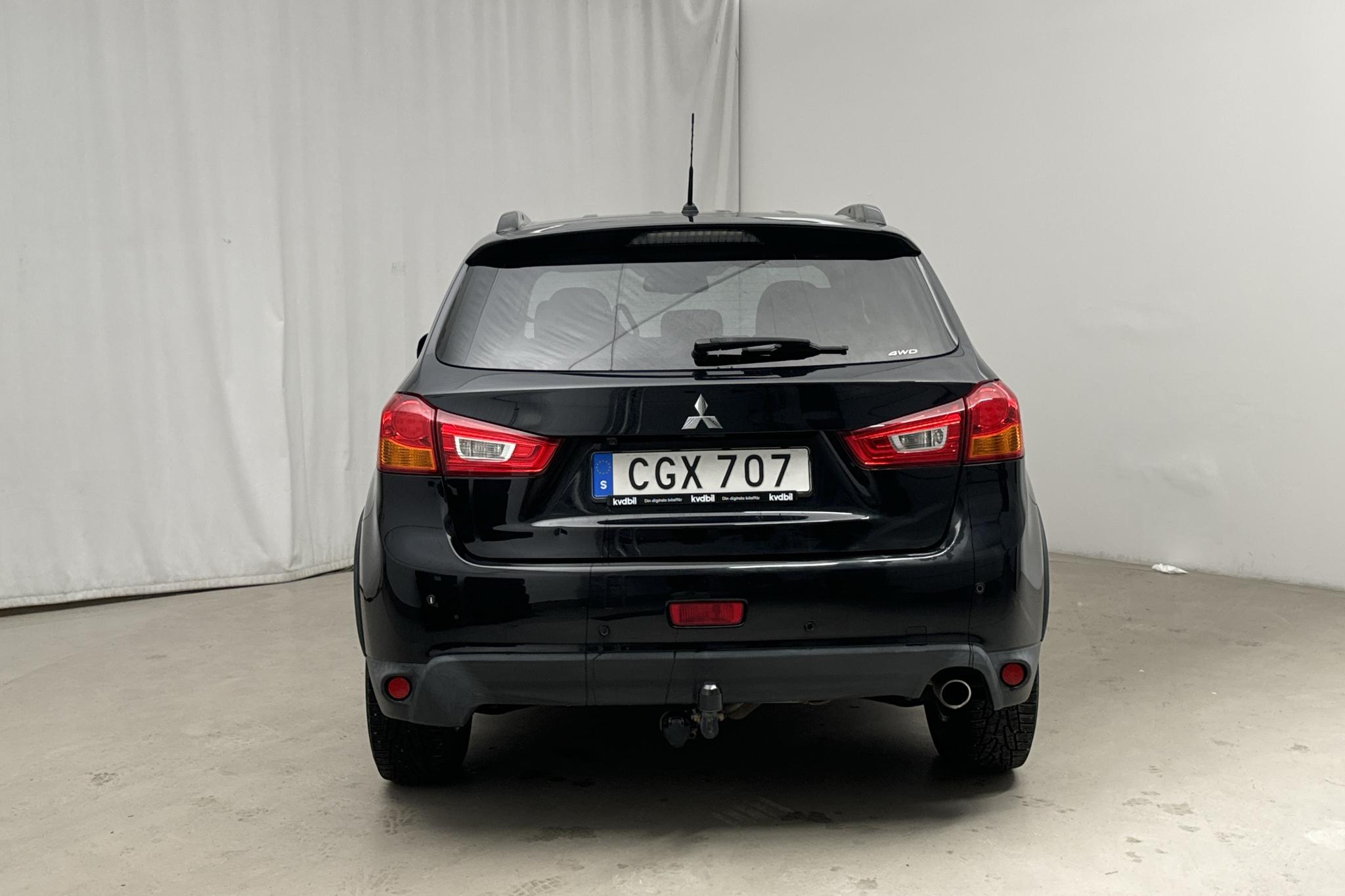 Mitsubishi ASX 1.6D 4WD (114hk) - 128 230 km - Manual - black - 2015