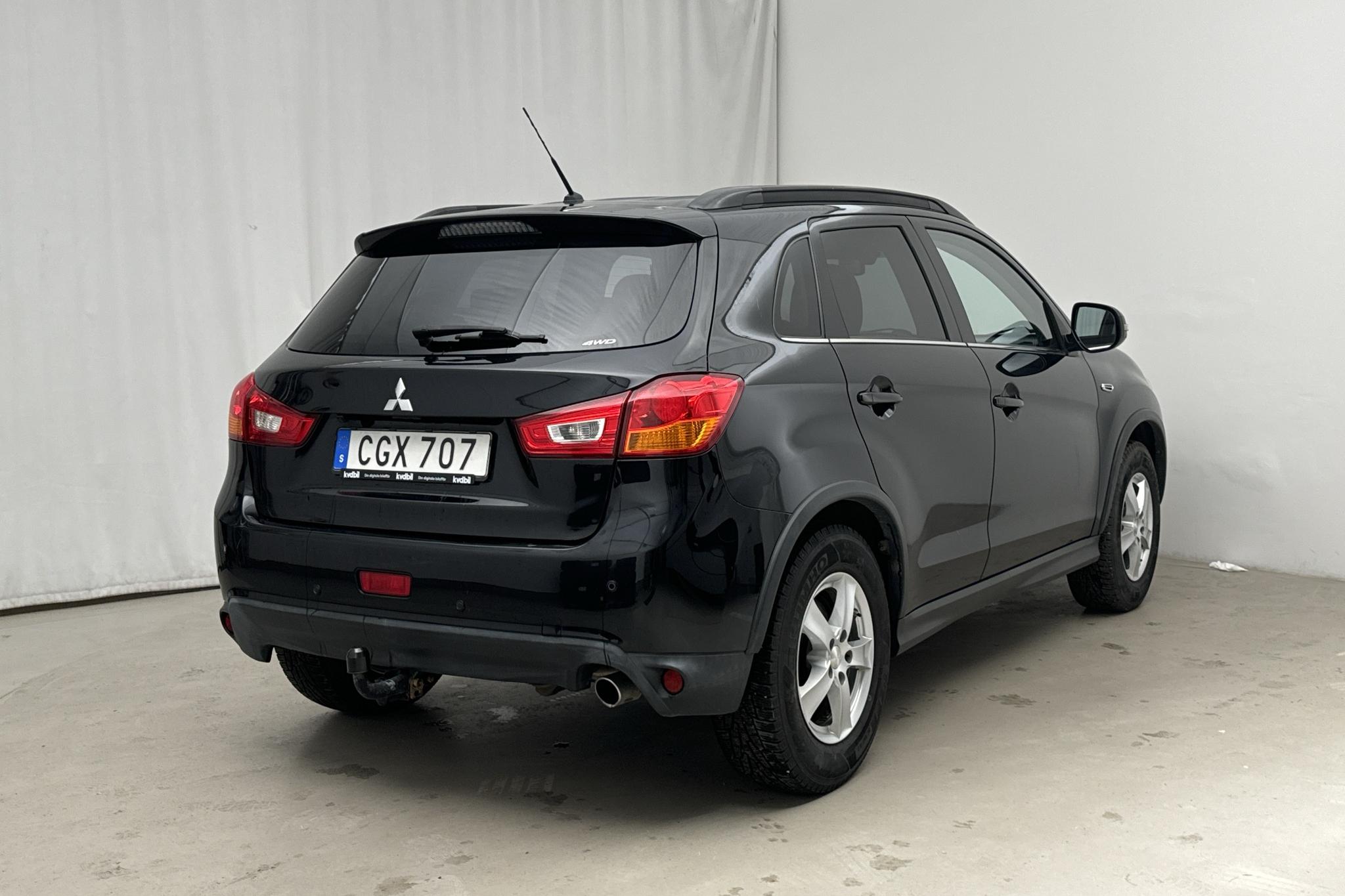 Mitsubishi ASX 1.6D 4WD (114hk) - 128 230 km - Manual - black - 2015