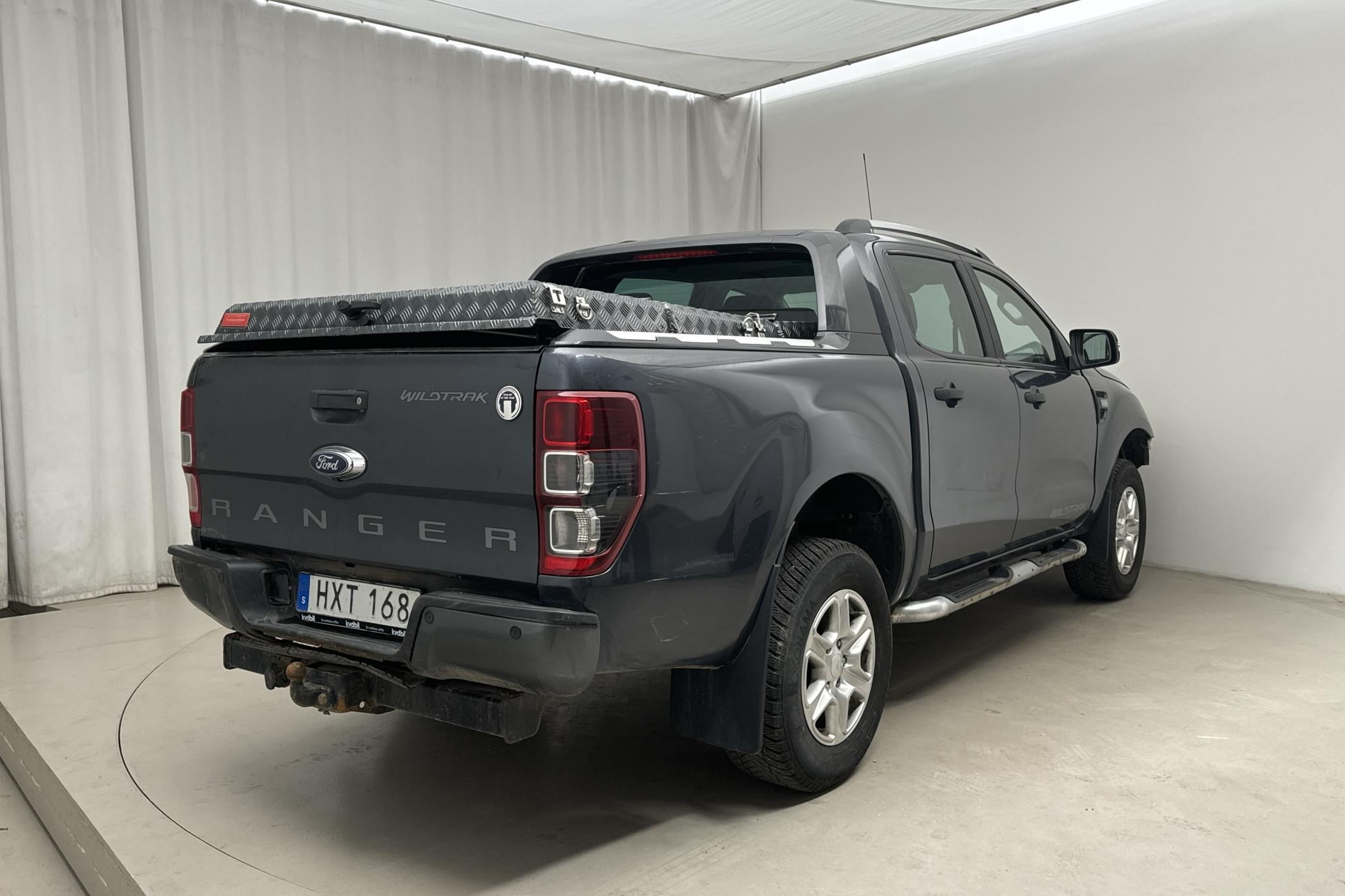 Ford Ranger 3.2 TDCi 4WD (200hk) - 177 610 km - Automatyczna - szary - 2015