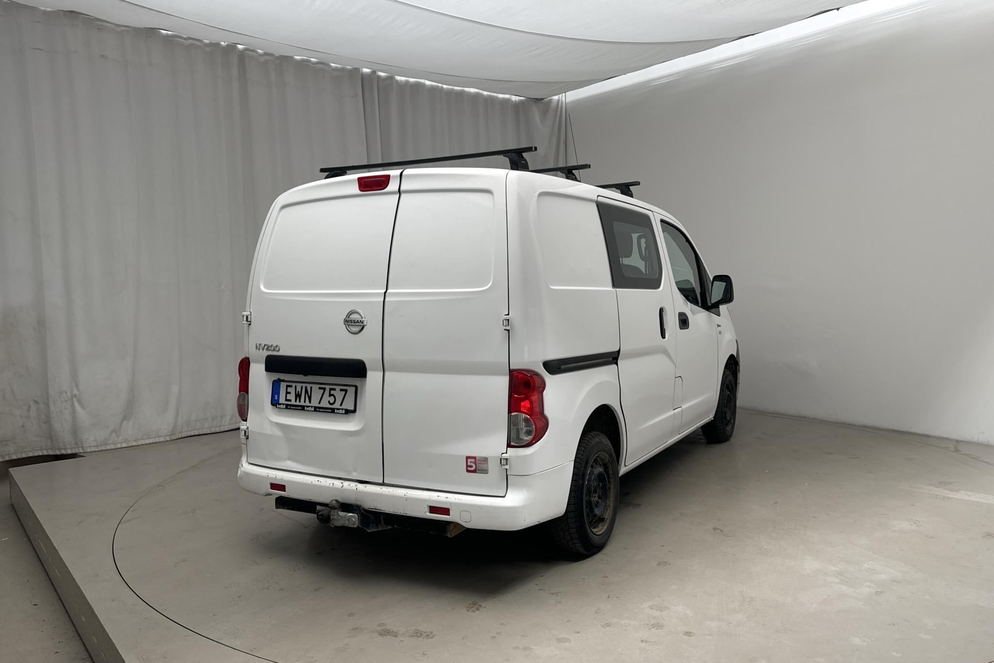 Nissan NV200 1.5 dCi Skåp (90hk) - 17 675 mil - Manuell - vit - 2017