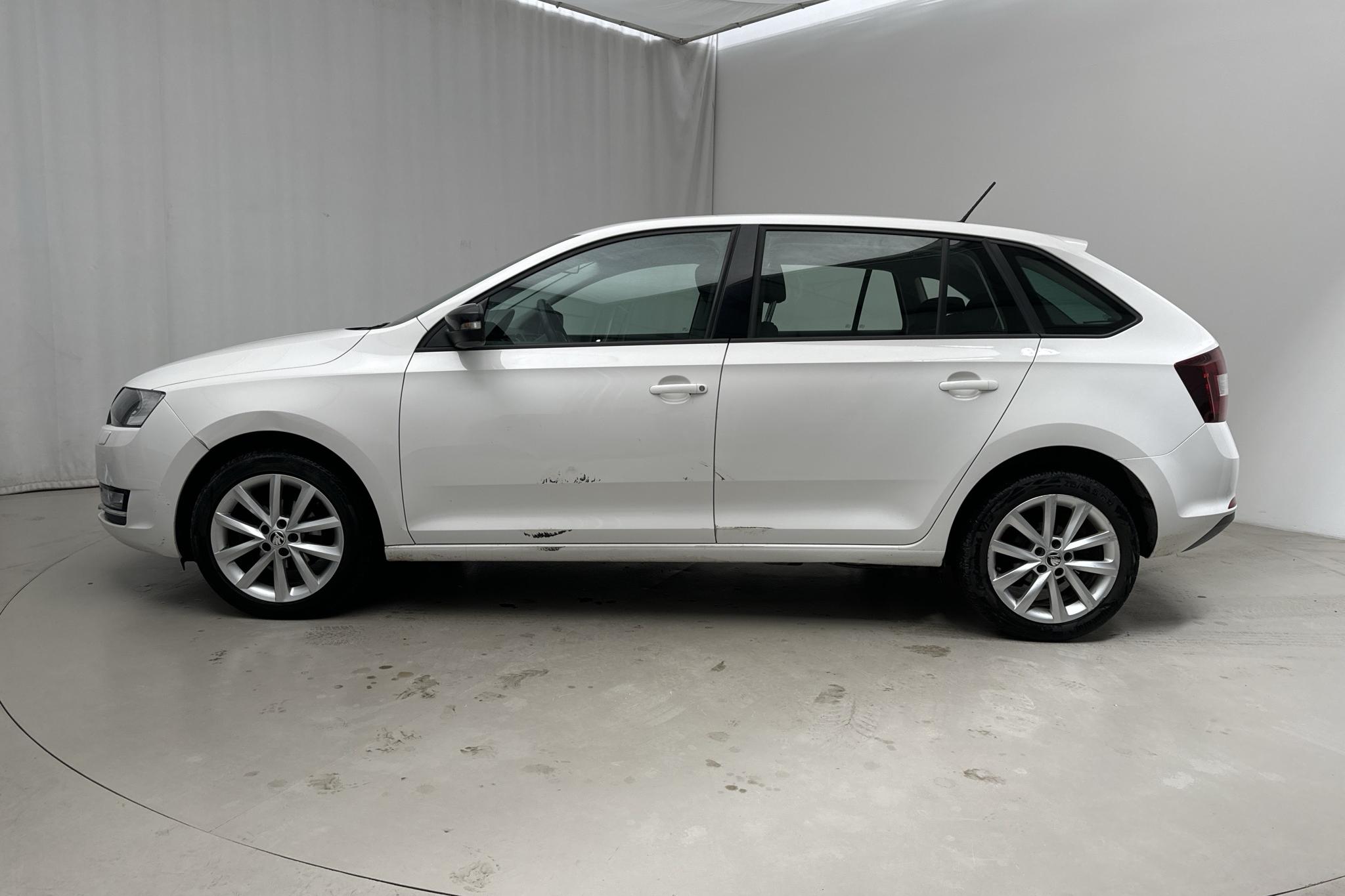 Skoda Rapid 1.4 TDI Spaceback (90hk) - 11 252 mil - Manuell - vit - 2018