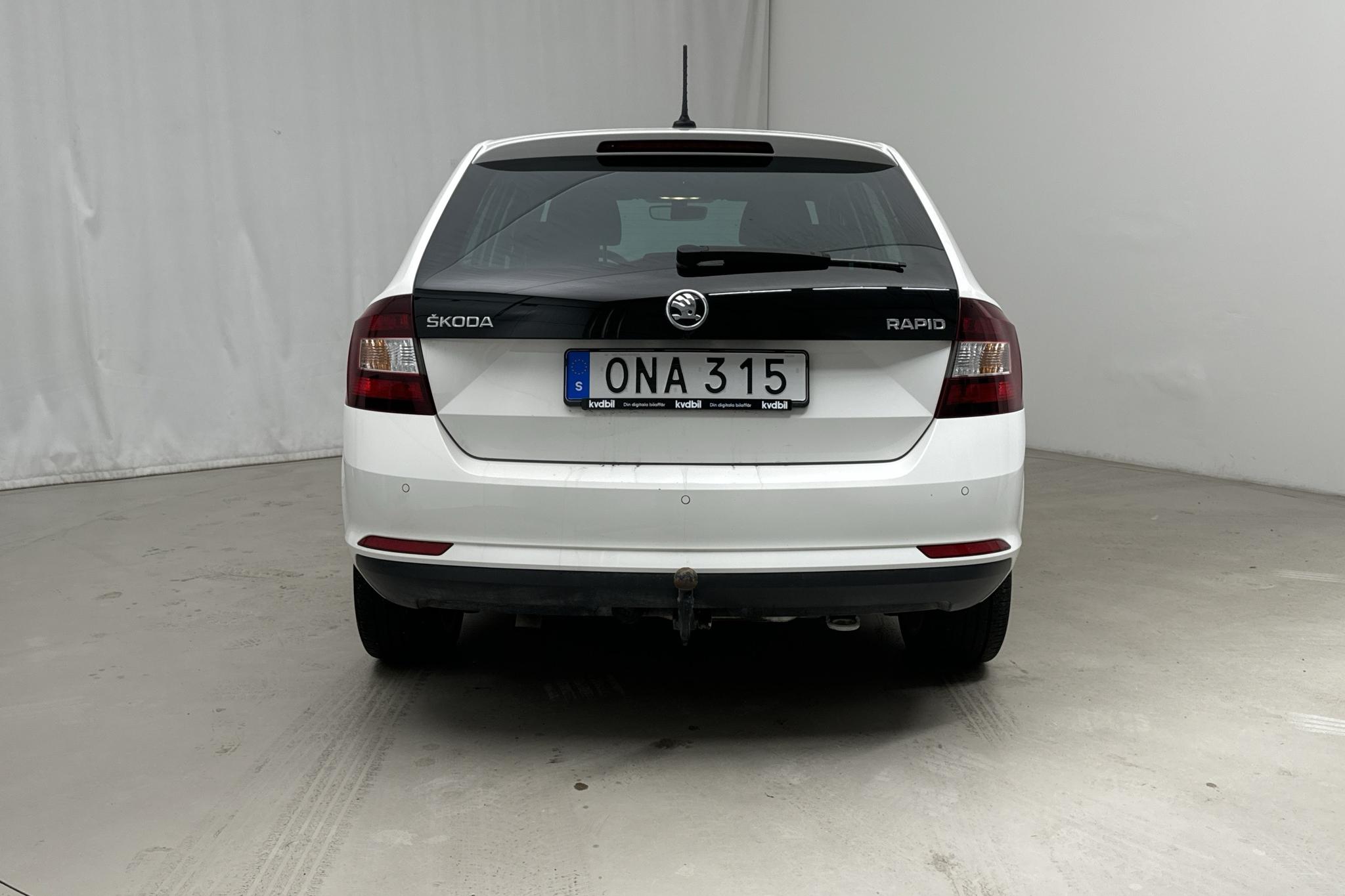 Skoda Rapid 1.4 TDI Spaceback (90hk) - 11 252 mil - Manuell - vit - 2018