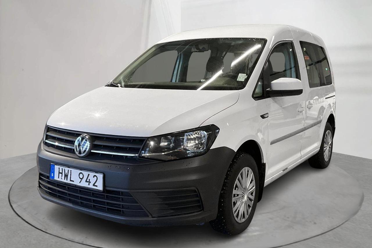 VW Caddy Life 2.0 TDI (75hk) - 16 413 mil - Manuell - vit - 2017