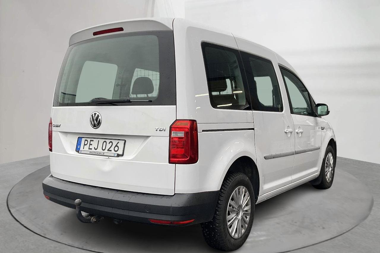 VW Caddy Life 2.0 TDI (75hk) - 13 526 mil - Manuell - vit - 2017