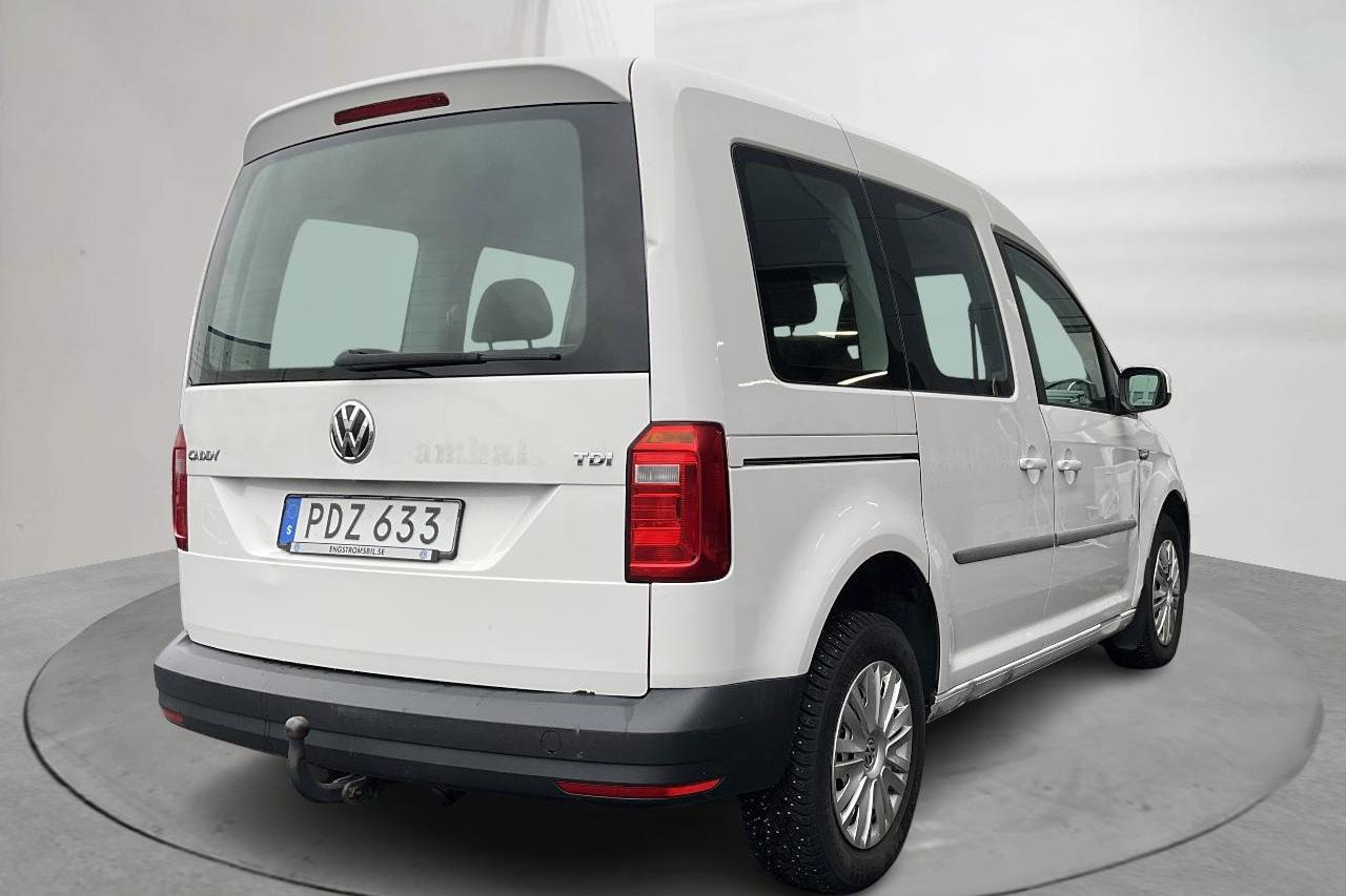 VW Caddy Life 2.0 TDI (75hk) - 8 768 mil - Manuell - vit - 2017