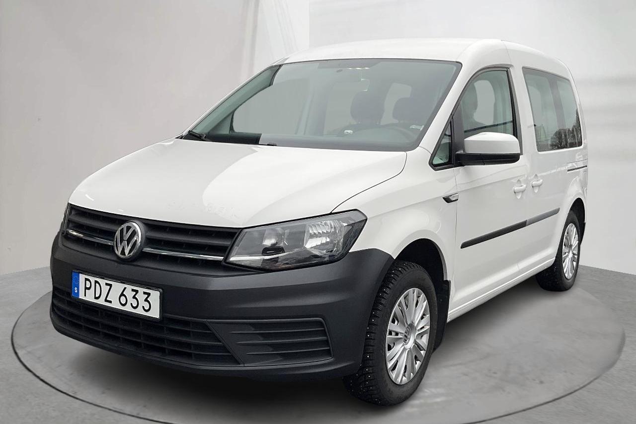 VW Caddy Life 2.0 TDI (75hk) - 8 768 mil - Manuell - vit - 2017