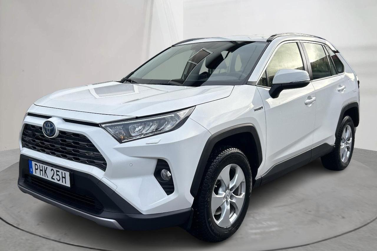 Toyota RAV4 2.5 HSD AWD (222hk) - 47 830 km - Automatyczna - biały - 2022