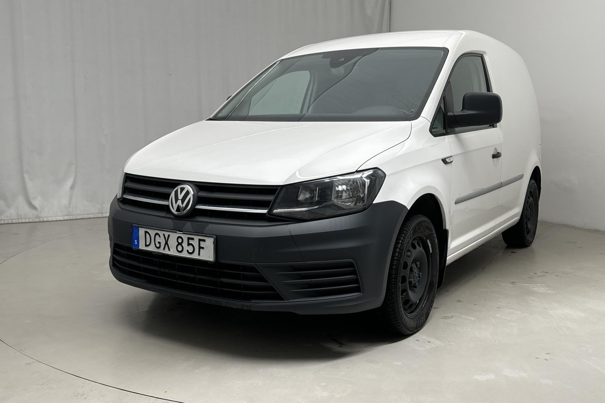 VW Caddy 1.4 TSI Skåp (125hk) - 12 470 mil - Automat - vit - 2019