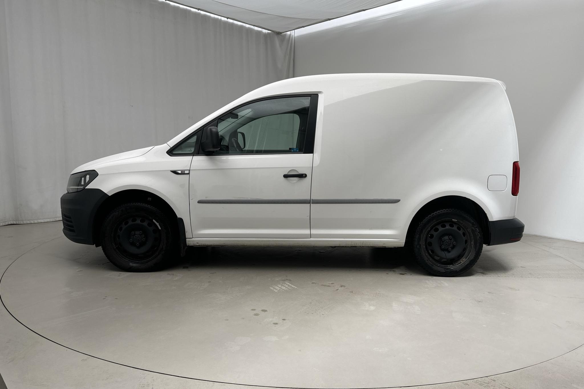 VW Caddy 1.4 TSI Skåp (125hk) - 12 470 mil - Automat - vit - 2019