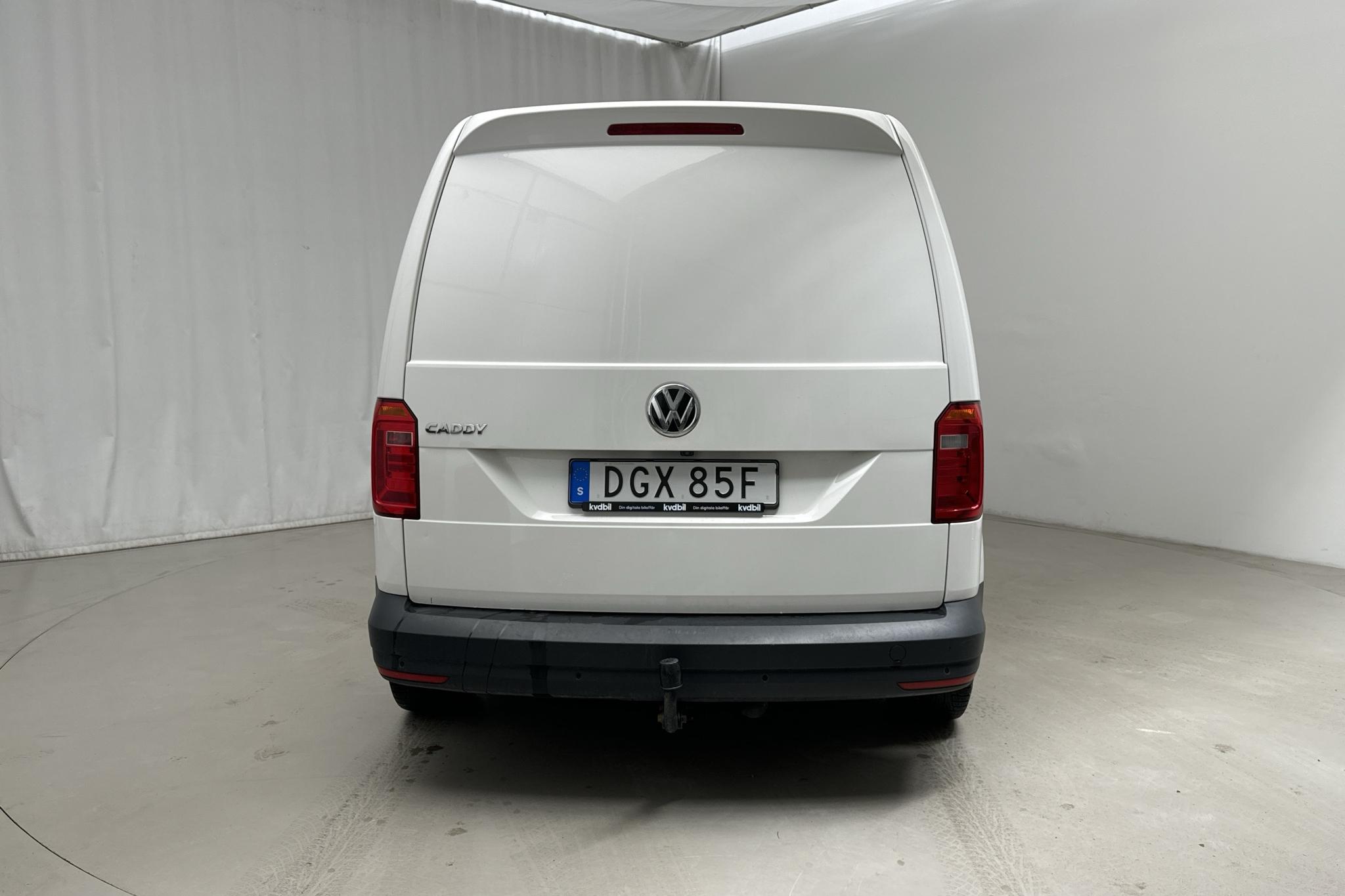 VW Caddy 1.4 TSI Skåp (125hk) - 12 470 mil - Automat - vit - 2019