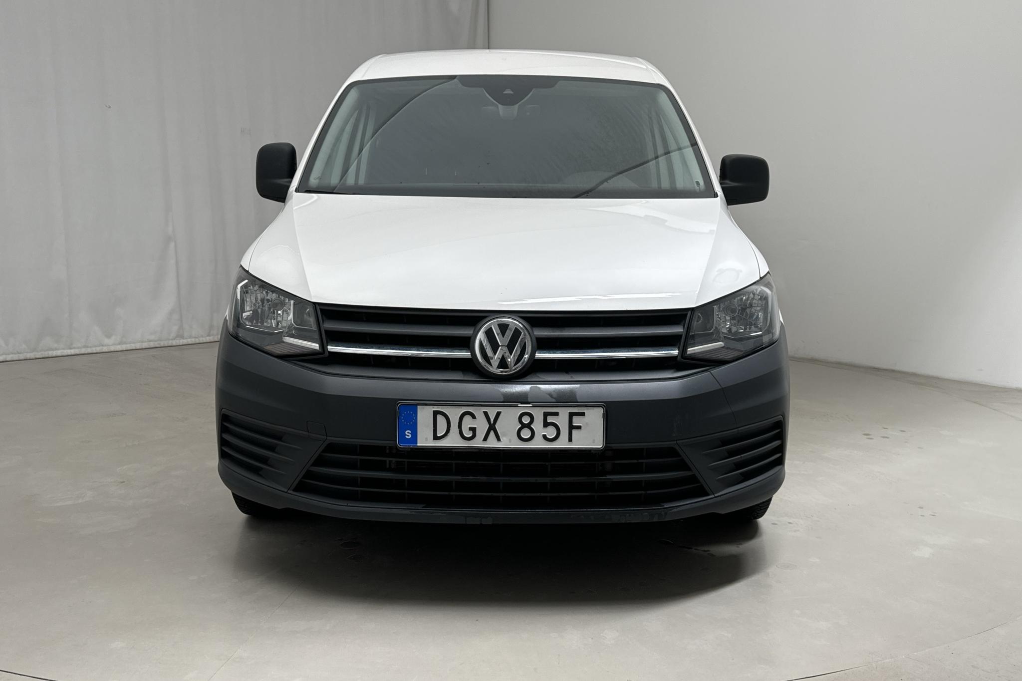 VW Caddy 1.4 TSI Skåp (125hk) - 12 470 mil - Automat - vit - 2019