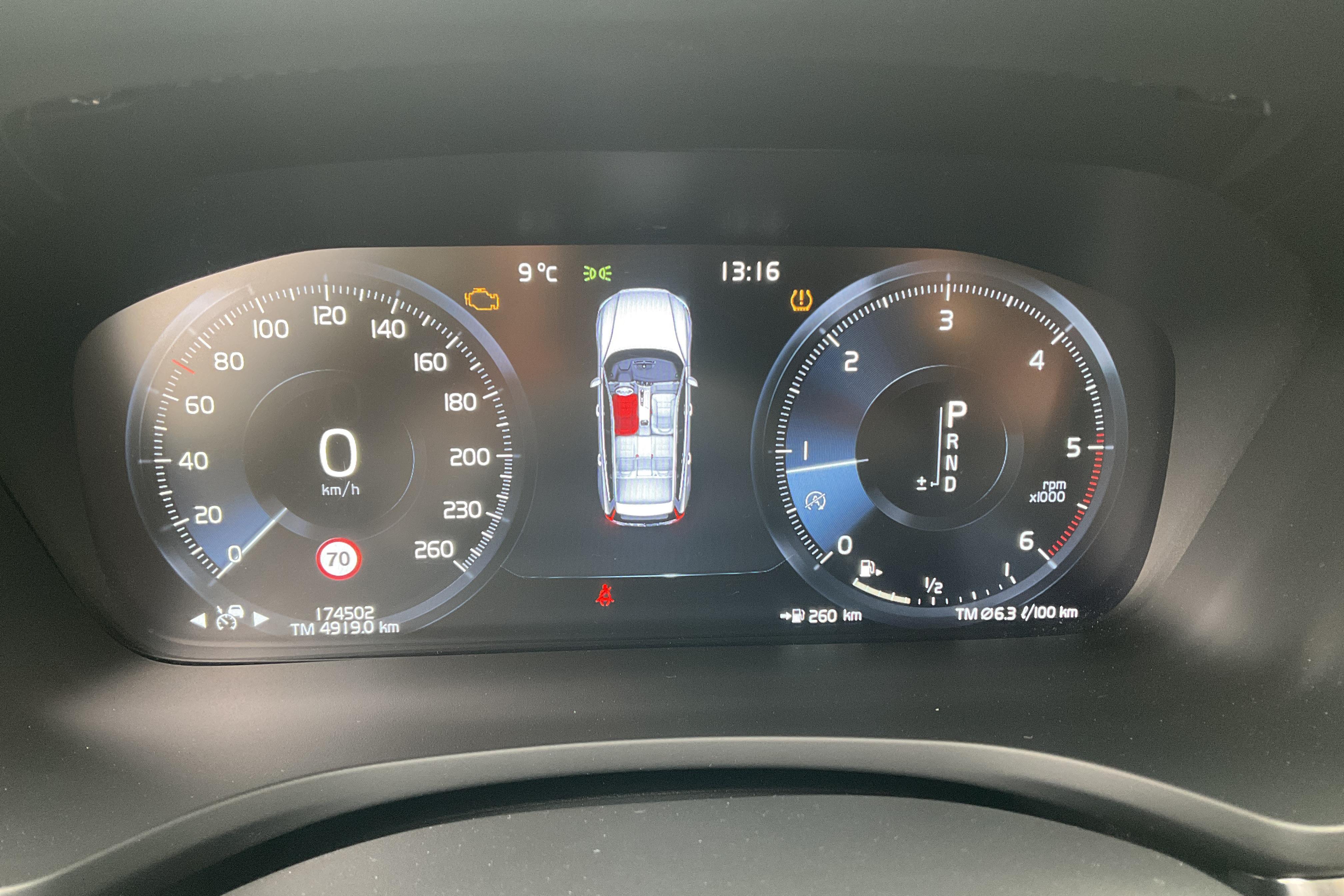 Volvo V60 D4 (190hk) - 174 500 km - Automatyczna - czarny - 2020