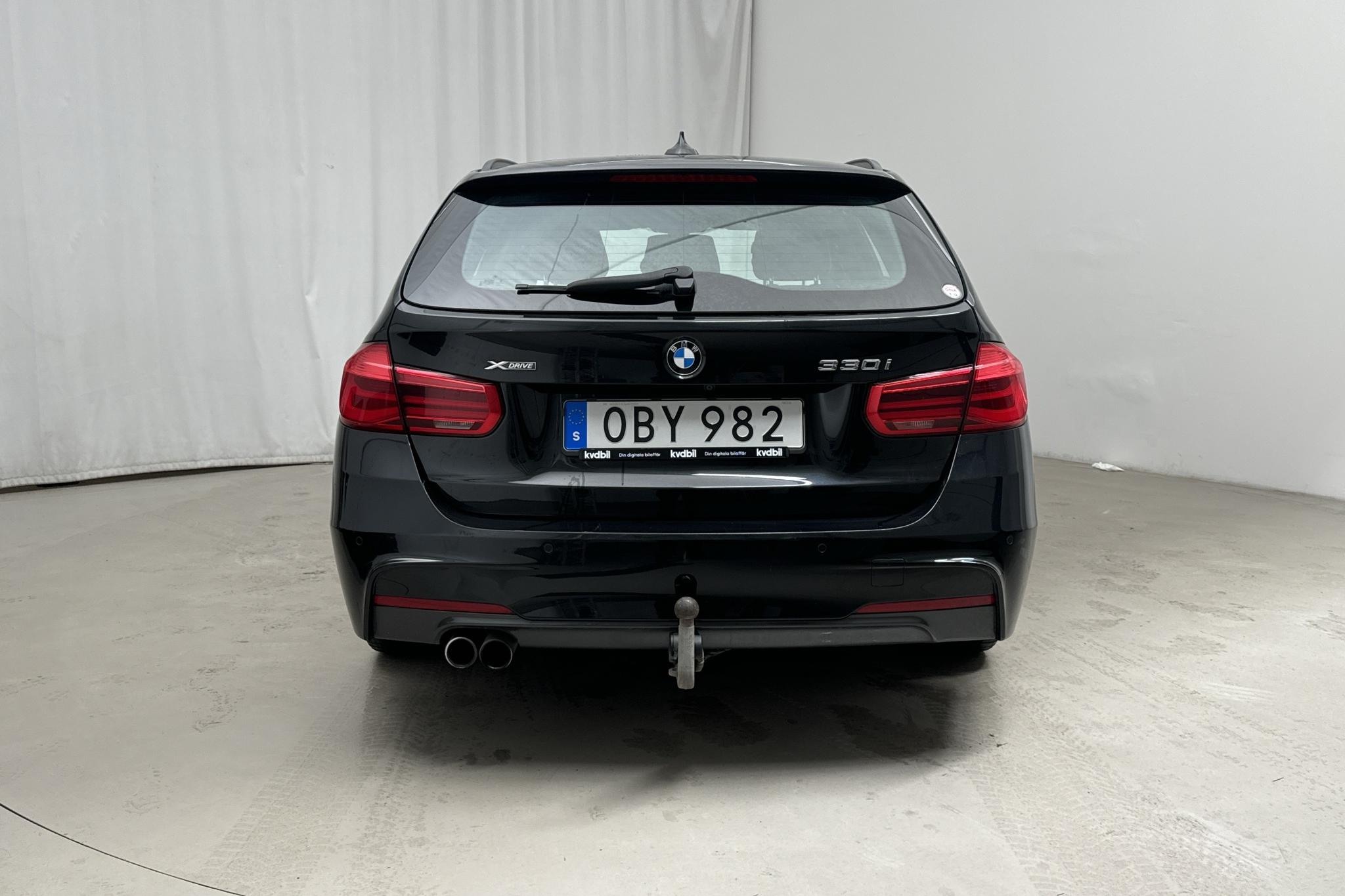 BMW 330i xDrive Touring, F31 (252hk) - 125 720 km - Automaattinen - musta - 2018