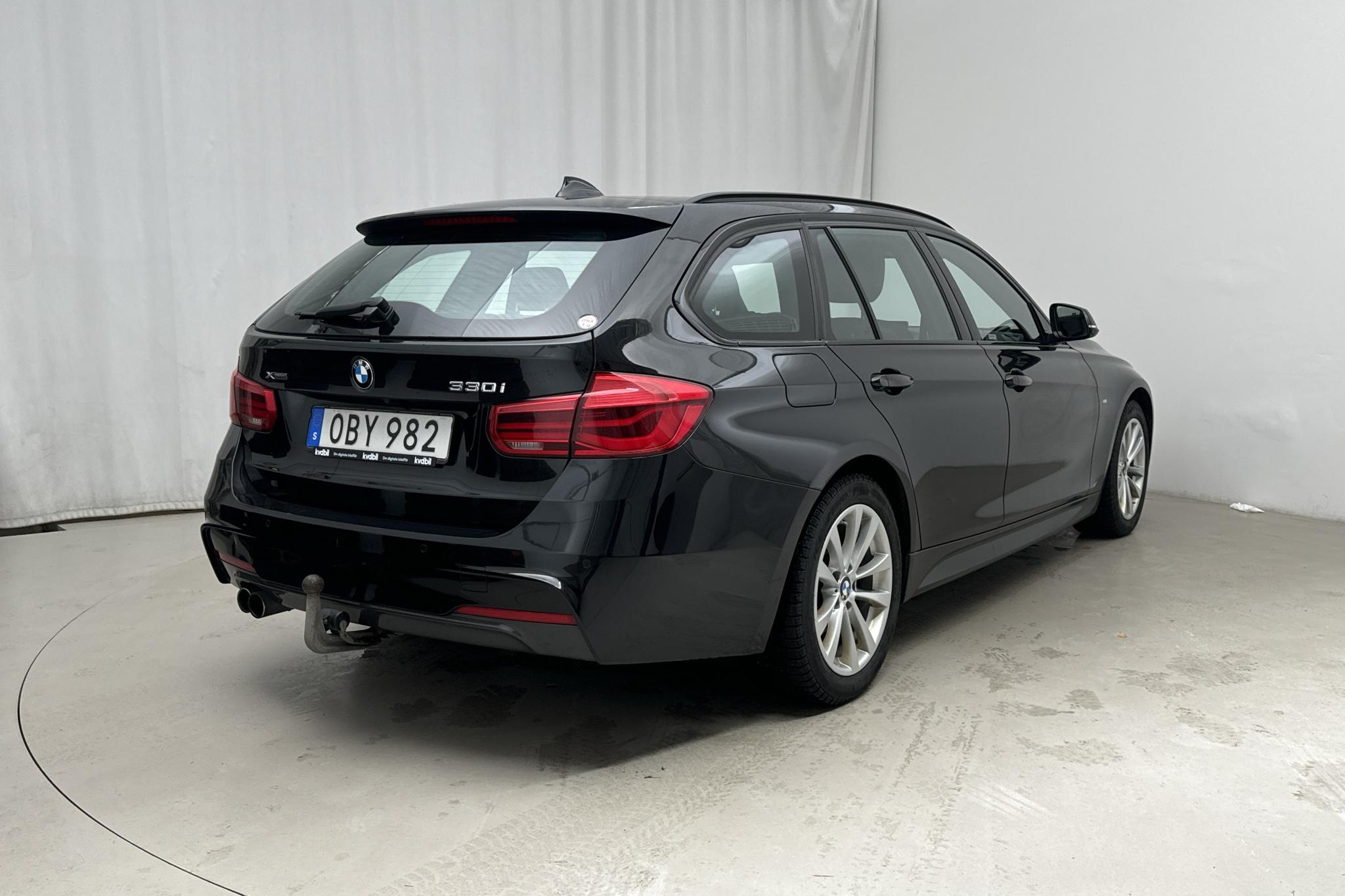 BMW 330i xDrive Touring, F31 (252hk) - 125 720 km - Automaattinen - musta - 2018