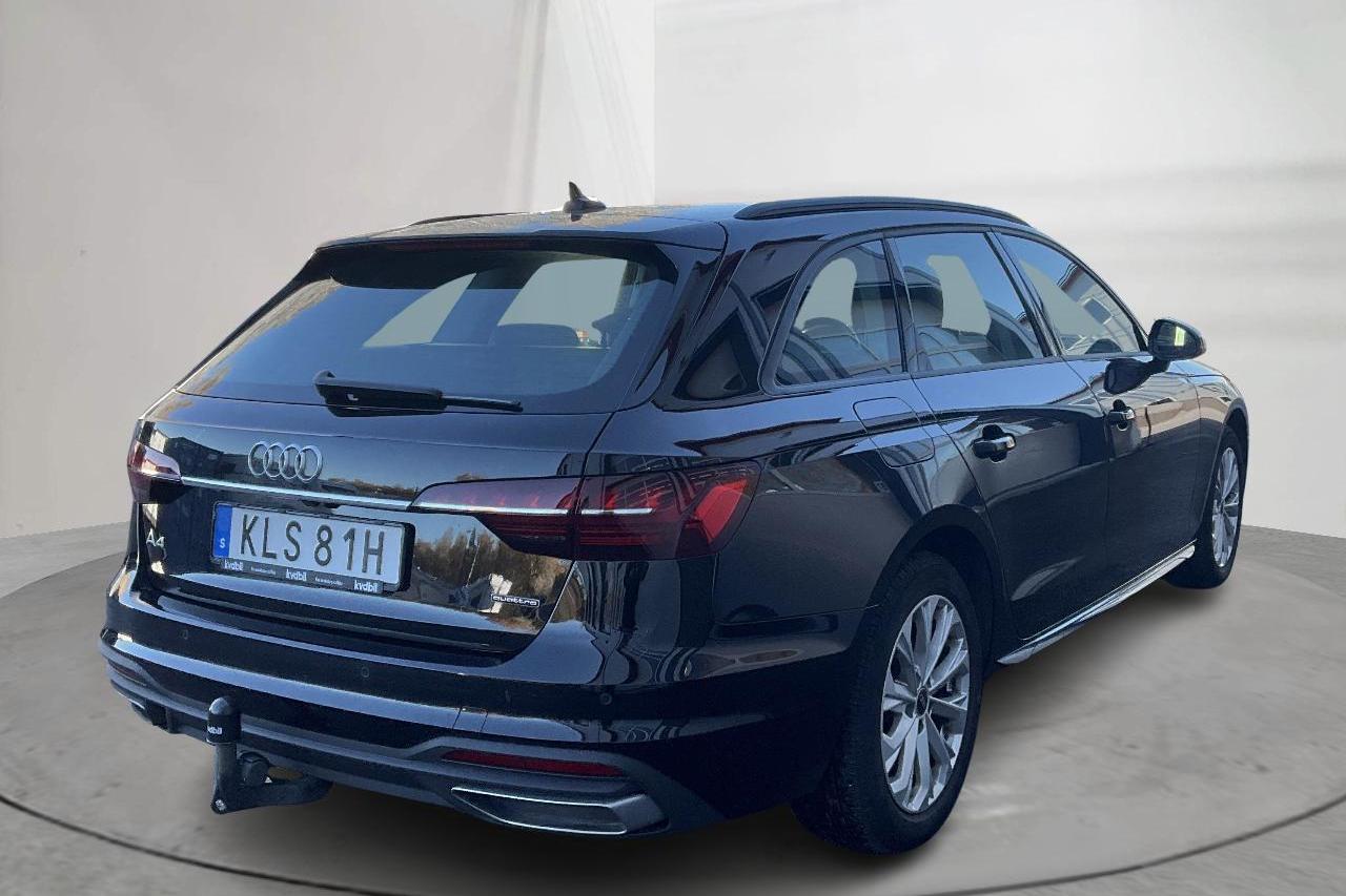 Audi A4 Avant 40 TDI quattro (204hk) - 87 380 km - Automatic - black - 2021