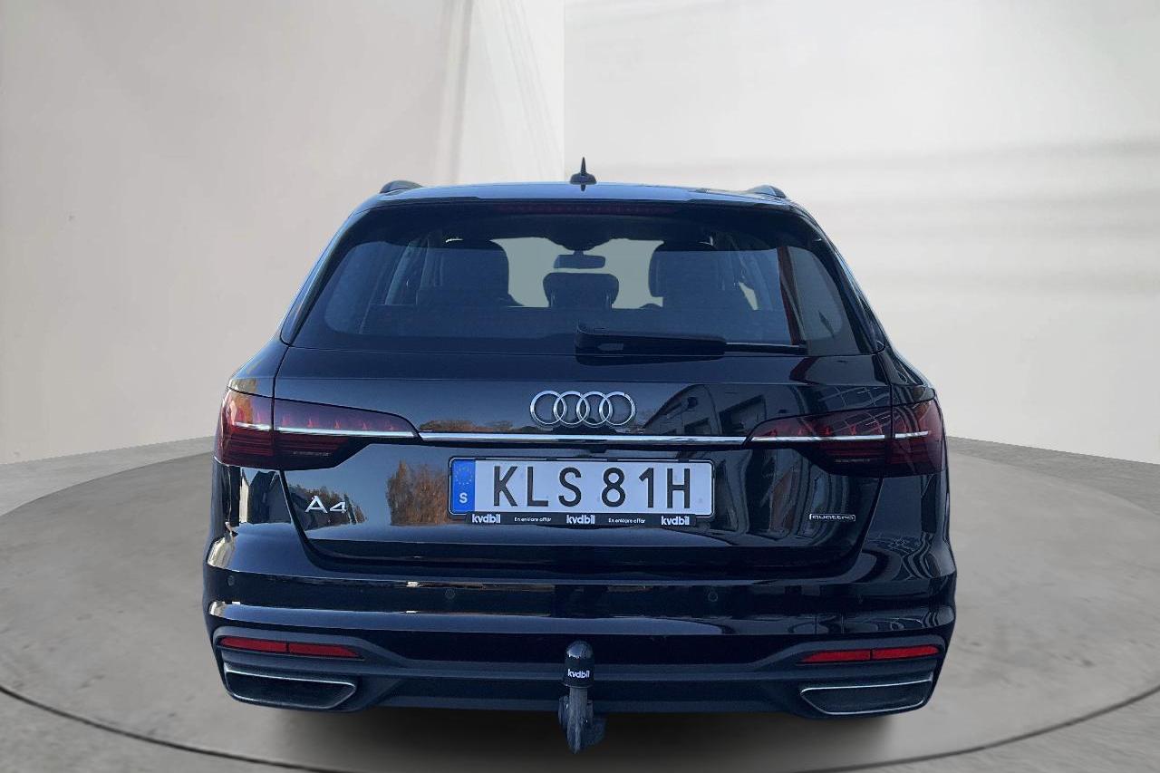 Audi A4 Avant 40 TDI quattro (204hk) - 87 380 km - Automatyczna - czarny - 2021