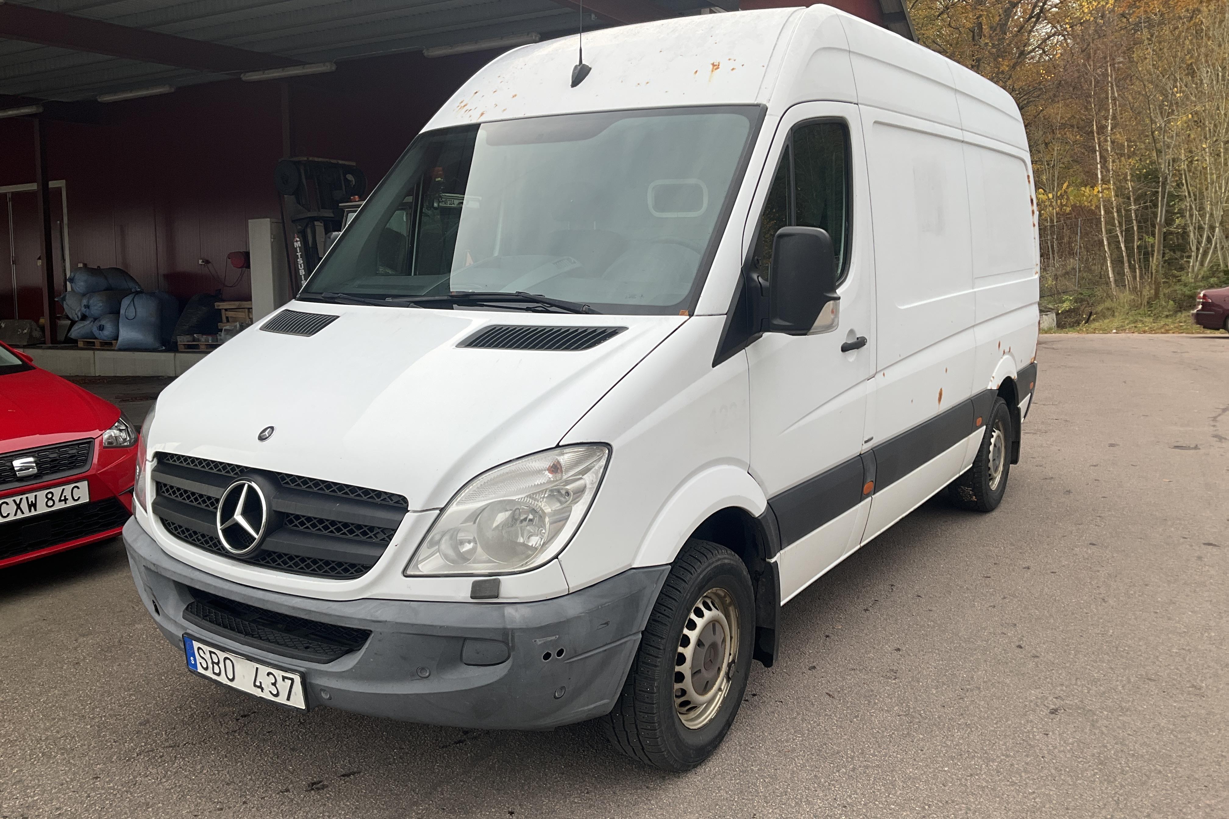 Mercedes Sprinter 316 CDI (163hk) - 39 063 mil - Automat - vit - 2012