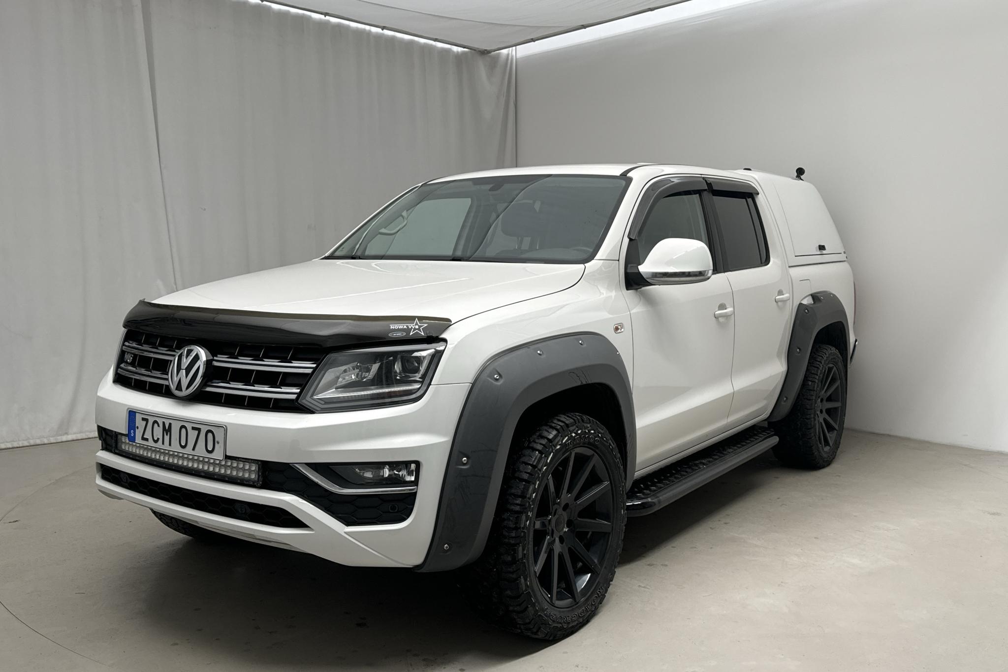 VW Amarok 3.0 TDI 4motion (224hk) - 15 432 mil - Automat - vit - 2018