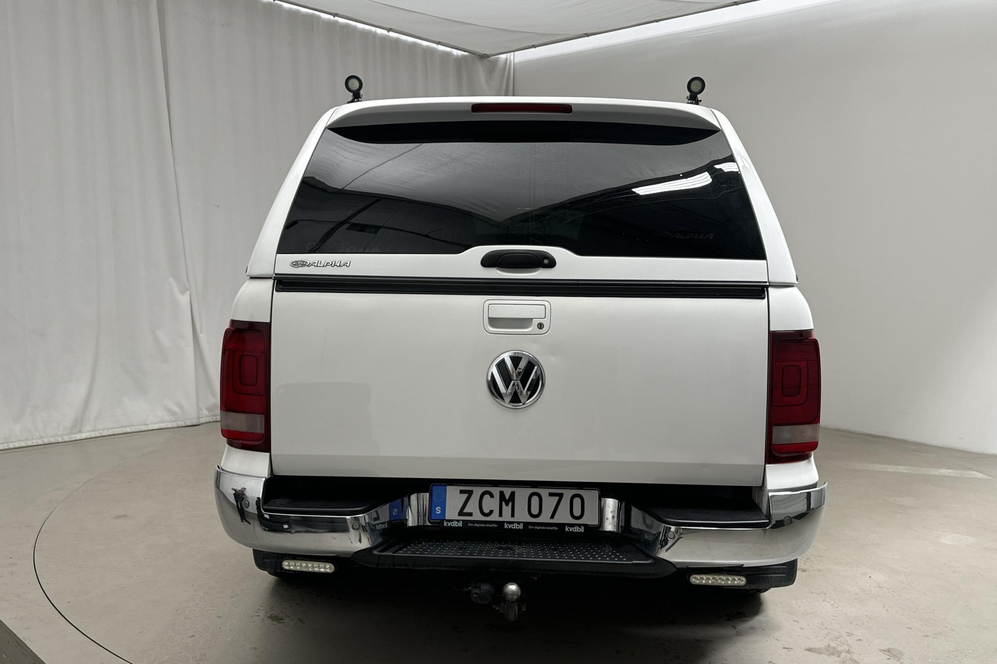 VW Amarok 3.0 TDI 4motion (224hk) - 15 432 mil - Automat - vit - 2018