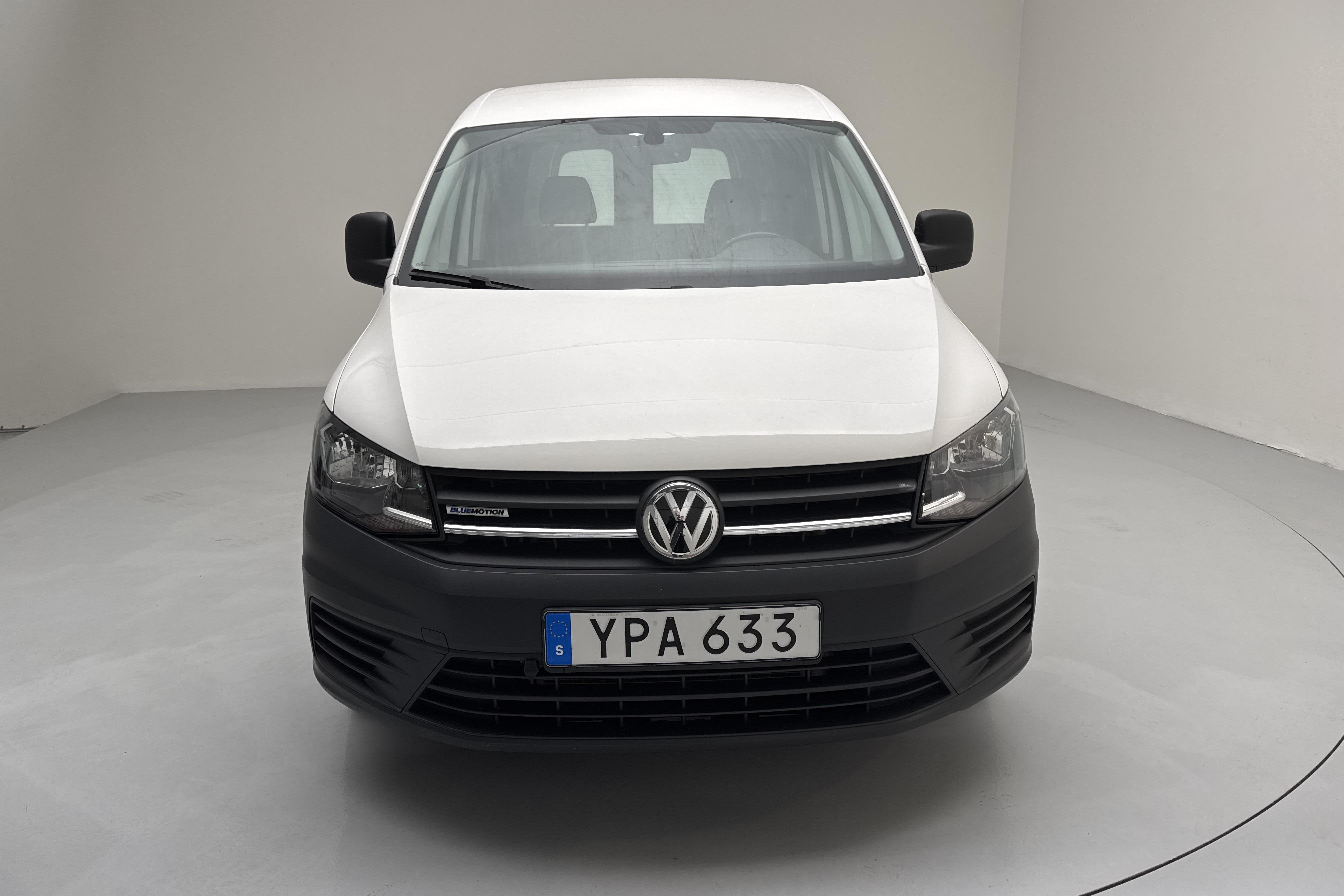 VW Caddy 1.4 TGI Skåp (110hk) - 6 701 mil - Manuell - vit - 2018