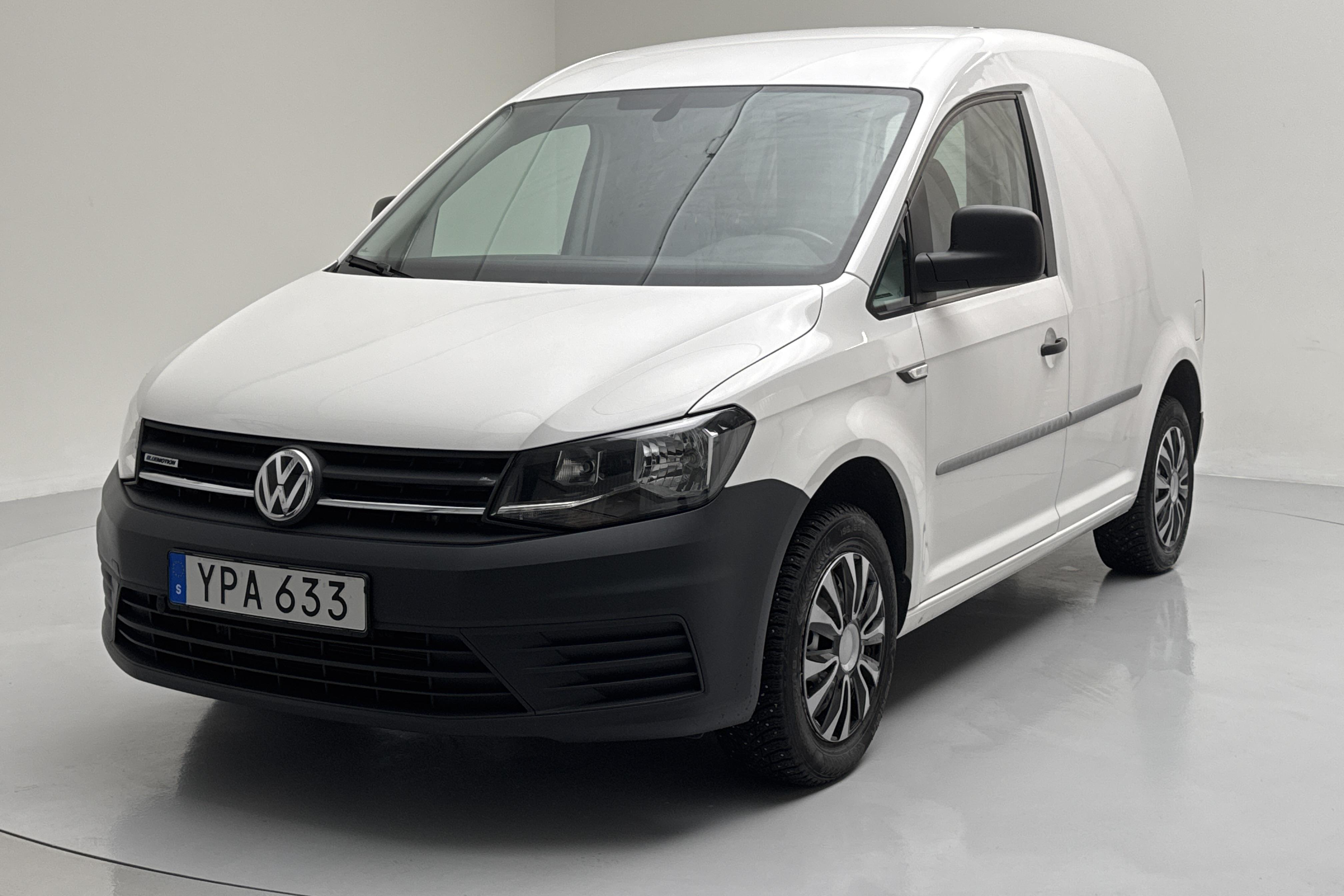 VW Caddy 1.4 TGI Skåp (110hk) - 6 701 mil - Manuell - vit - 2018