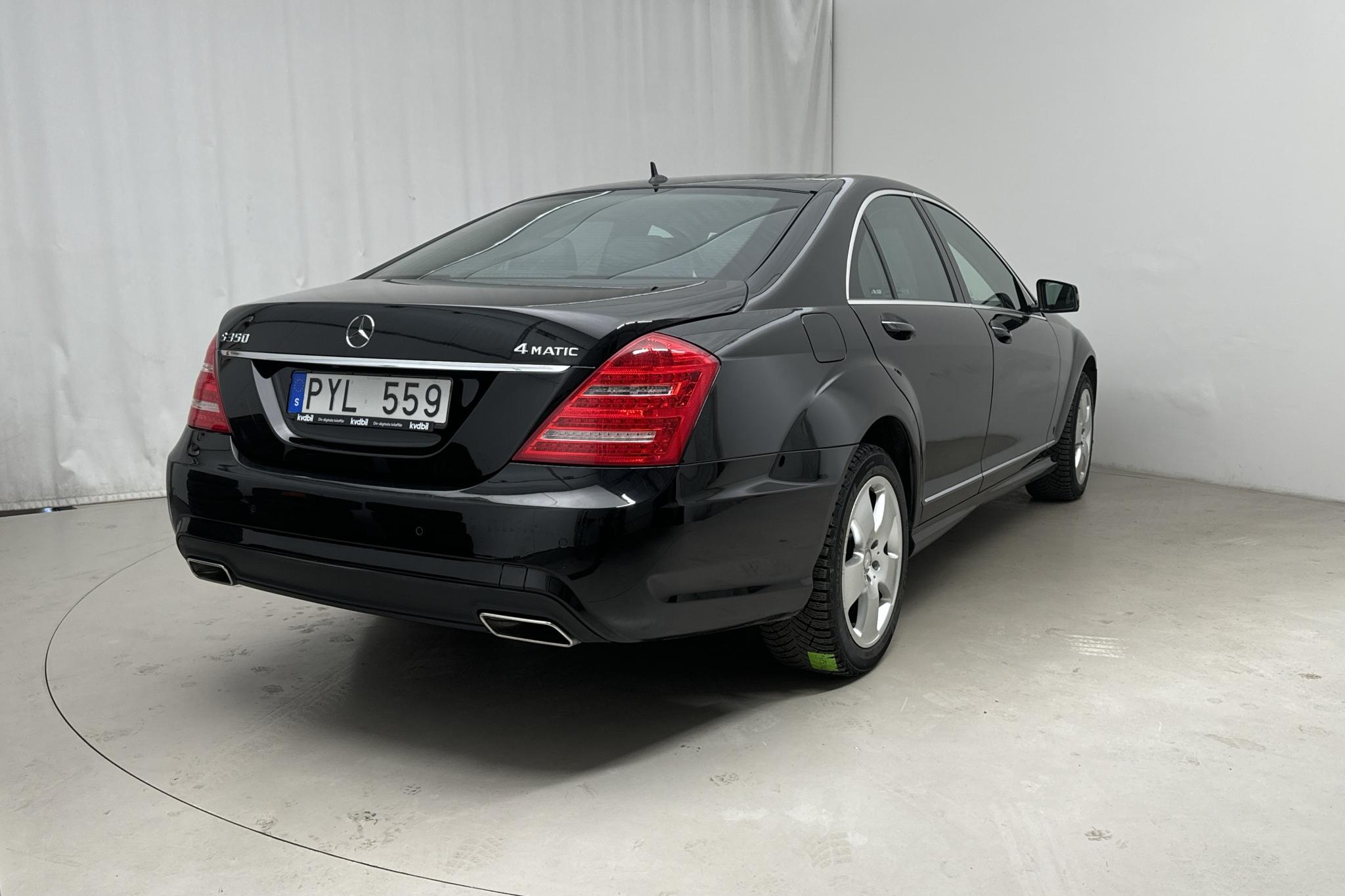 Mercedes S 350 4Matic W221 (272hk) - 112 530 km - Automaatne - must - 2010